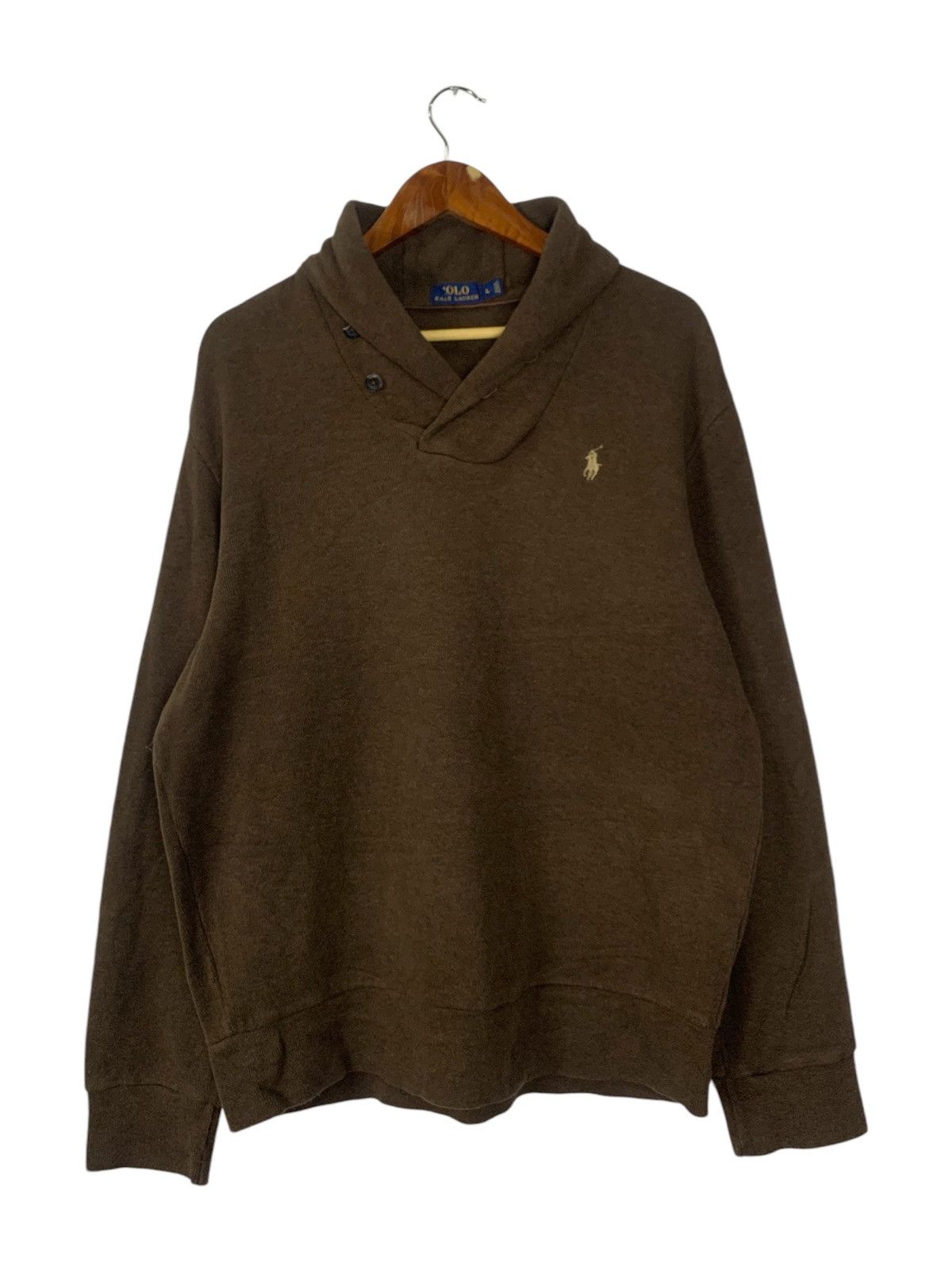 Vintage Polo Ralph Lauren Sweatshirt Size US L / EU 52-54 / 3 - 1 Thumbnail