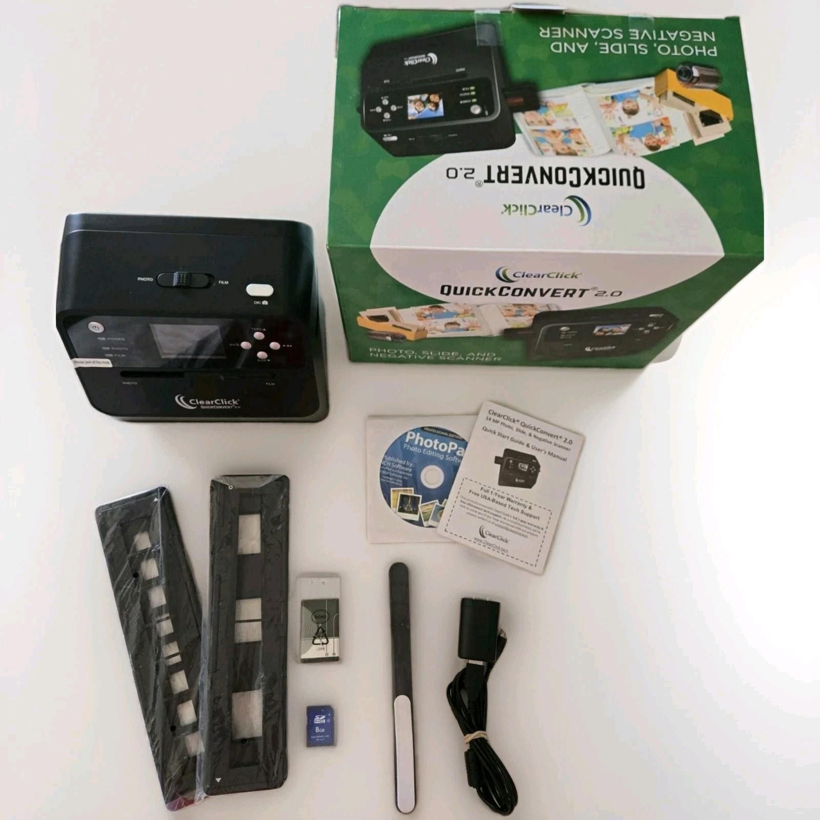 Other ClearClick 14 MP QuickConvert 2.0 Portable Photo film Scanne Size ONE SIZE - 2 Thumbnail