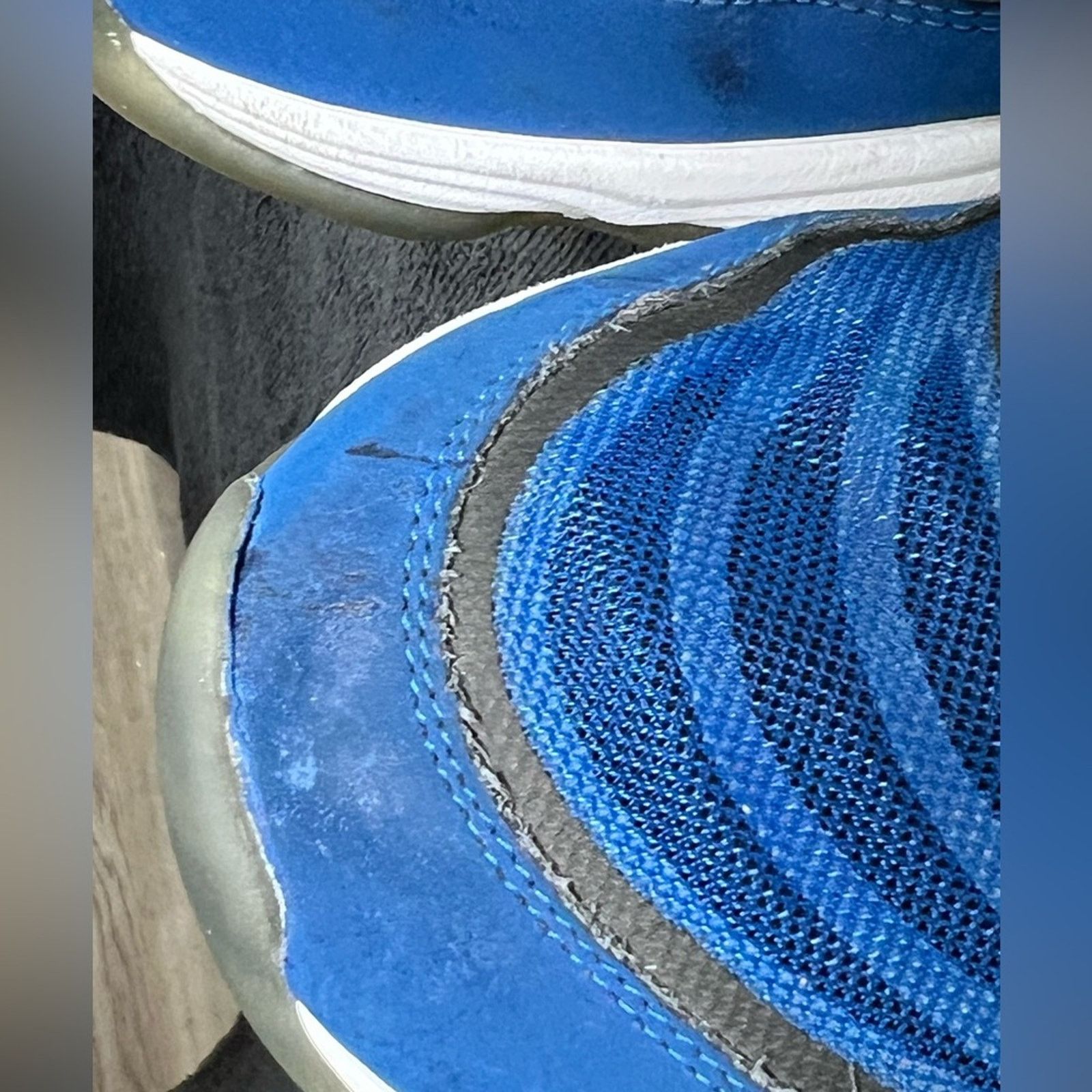 Nike Size 11 - Nike Air Penny 5 Memphis Tigers Blue Black Suede Size US 11 / EU 44 - 10 Thumbnail