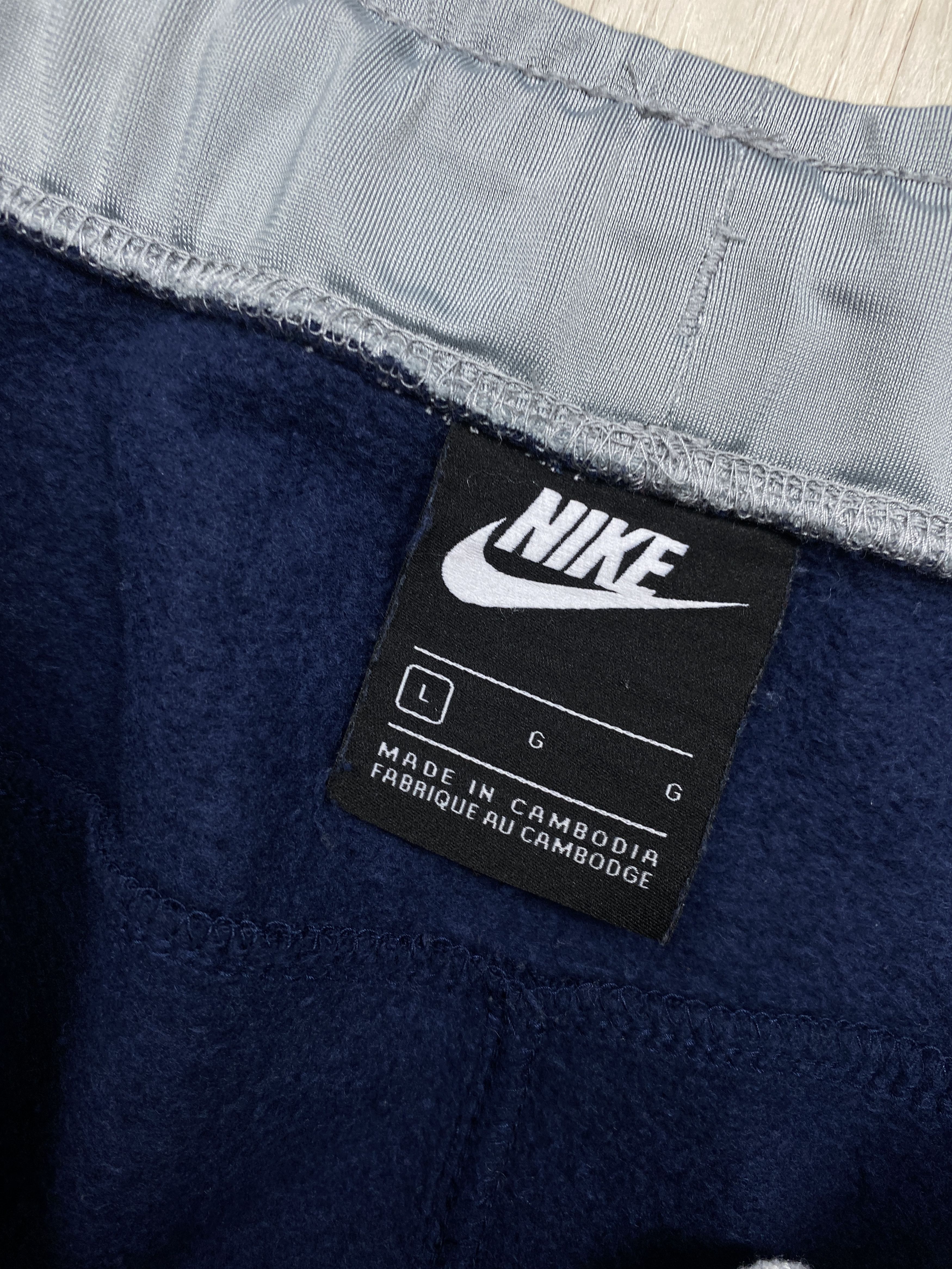 Nike × Vintage Nike Vintage Baggy Sweatpants Cotton Pants Y2K Swoosh Size US 34 / EU 50 - 4 Thumbnail