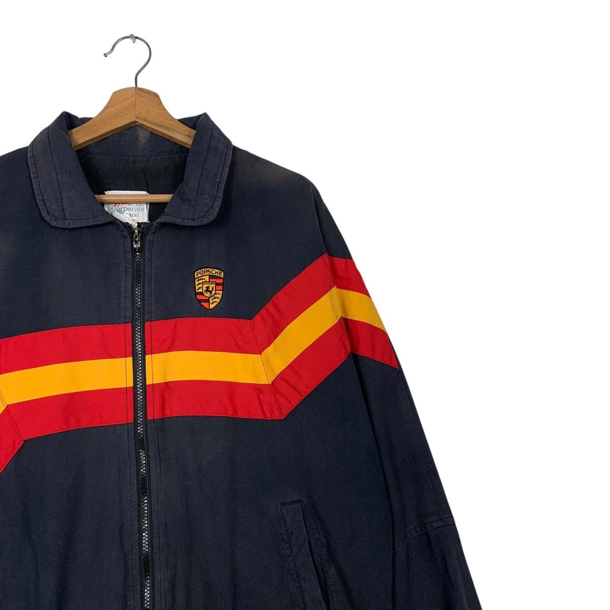 Porsche Design Vintage Porsche Bomber Jacket Size US L / EU 52-54 / 3 - 5 Thumbnail