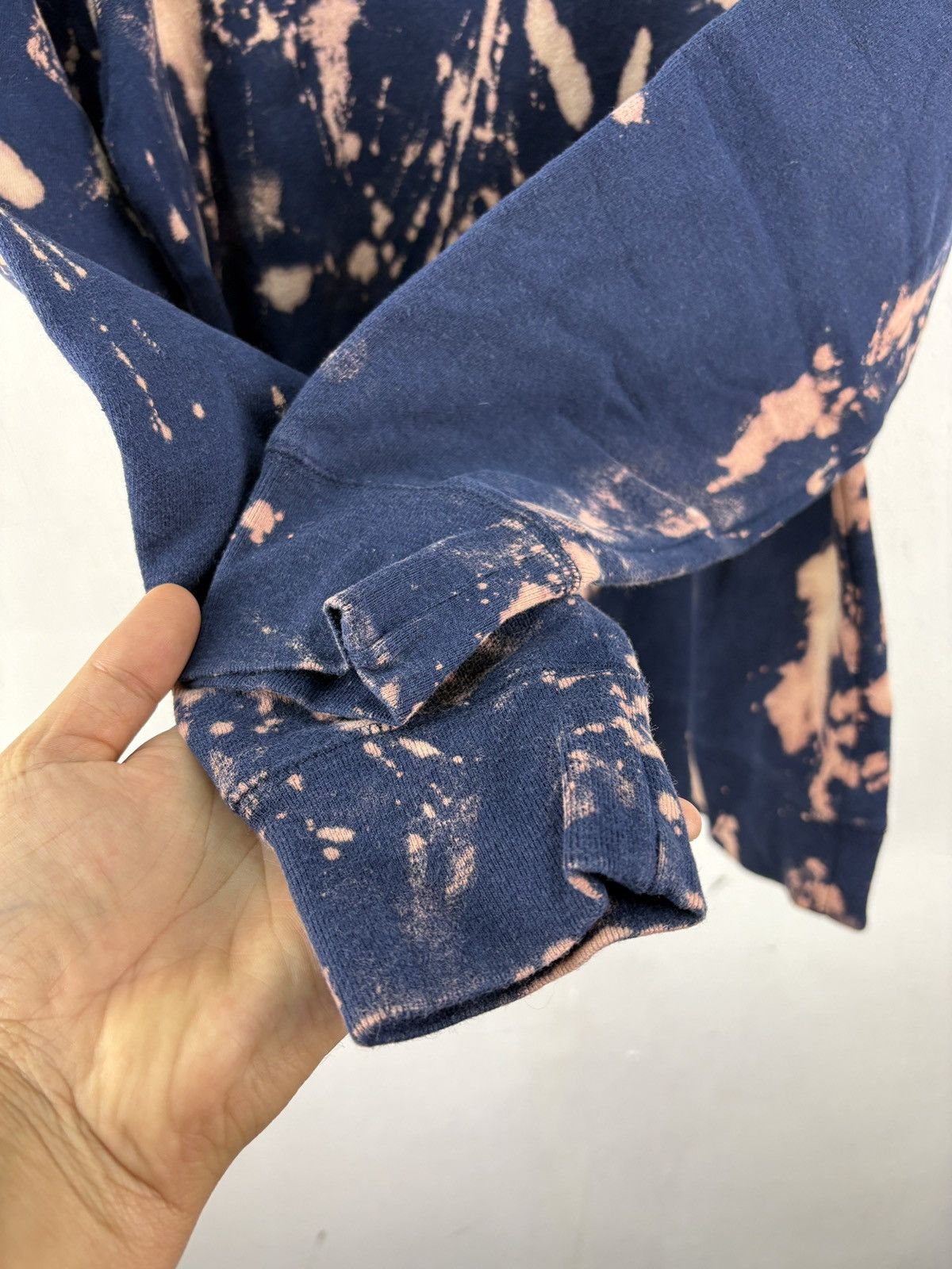 Polo Ralph Lauren Vintage Polo Ralph Lauren Sweatshirt Boxy Tie Dye Bleach Size US S / EU 44-46 / 1 - 5 Thumbnail