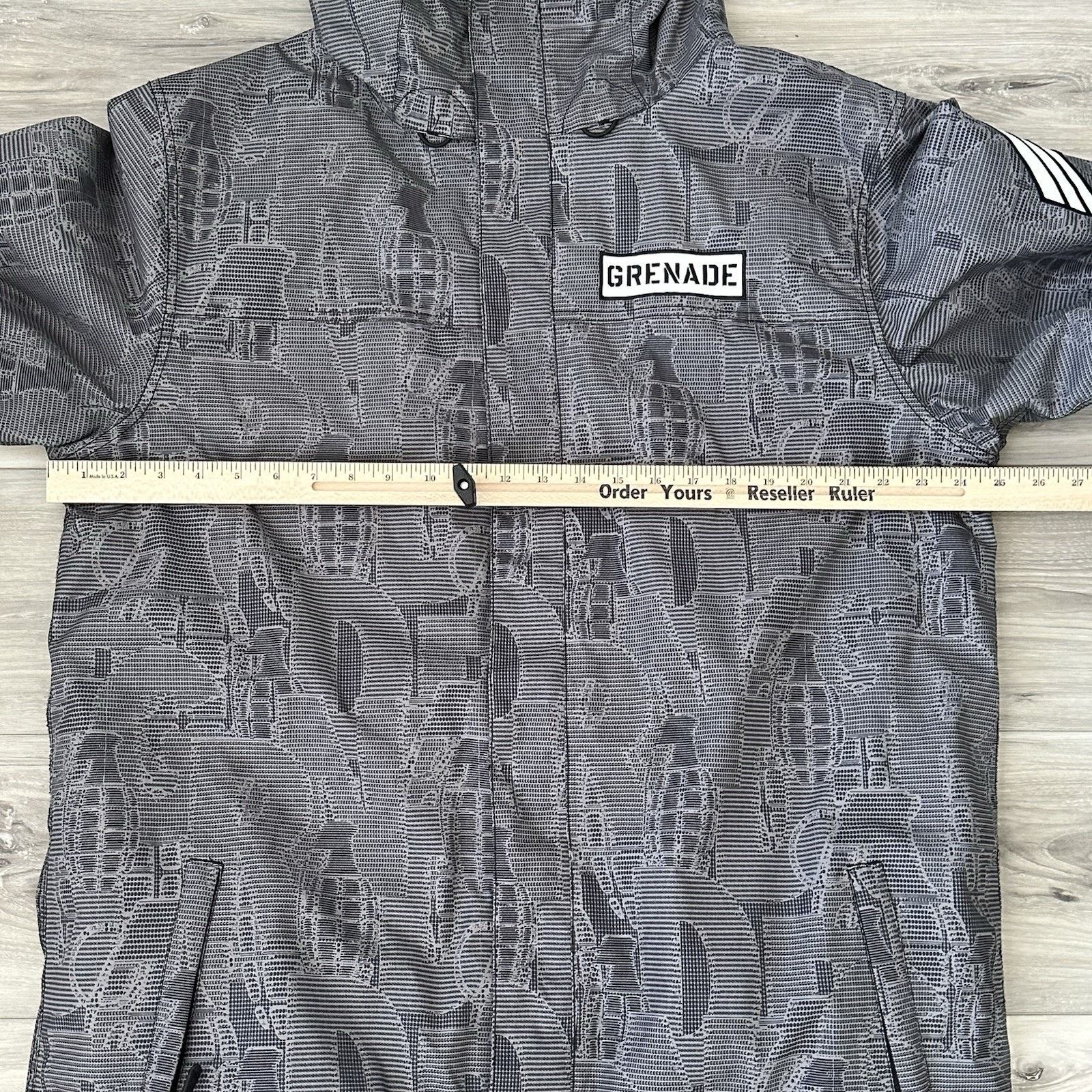 Grenade Grenade Fatigue Project Snowboarding Jacket Men's Large Gray Size US L / EU 52-54 / 3 - 12 Thumbnail