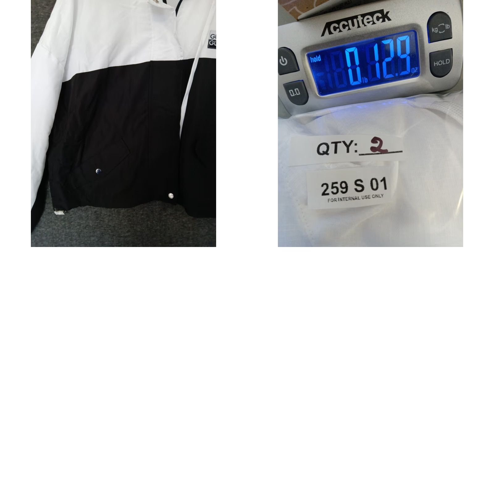 Guess Guess Windbreaker Cropped Hooded Colorblock Black White Size M Size M / US 6-8 / IT 42-44 - 8 Thumbnail