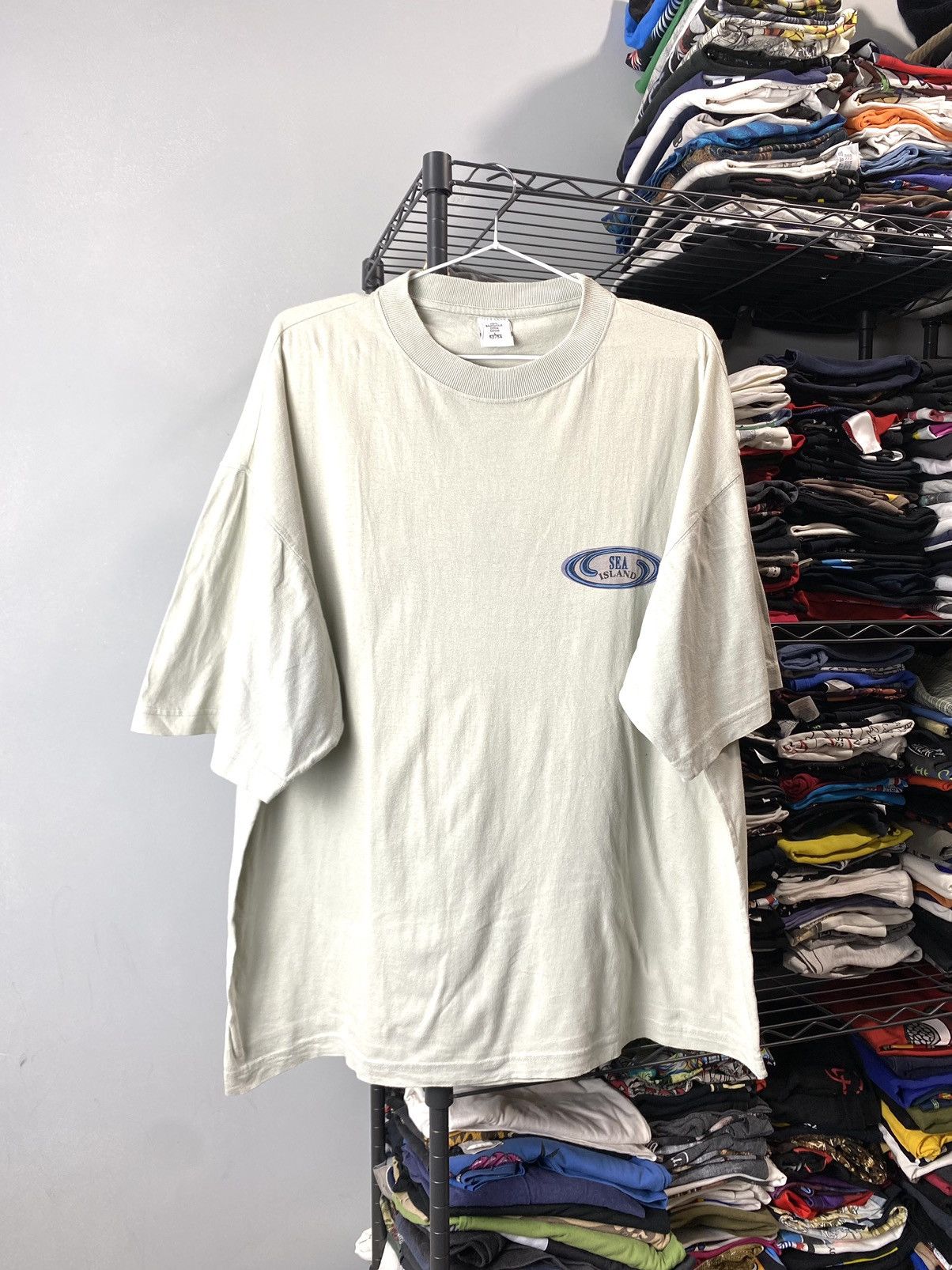 Vintage 80-90’s Rare! Vintage Sea Island T Shirt Surf Style Stussy Size US XL / EU 56 / 4 - 2 Thumbnail