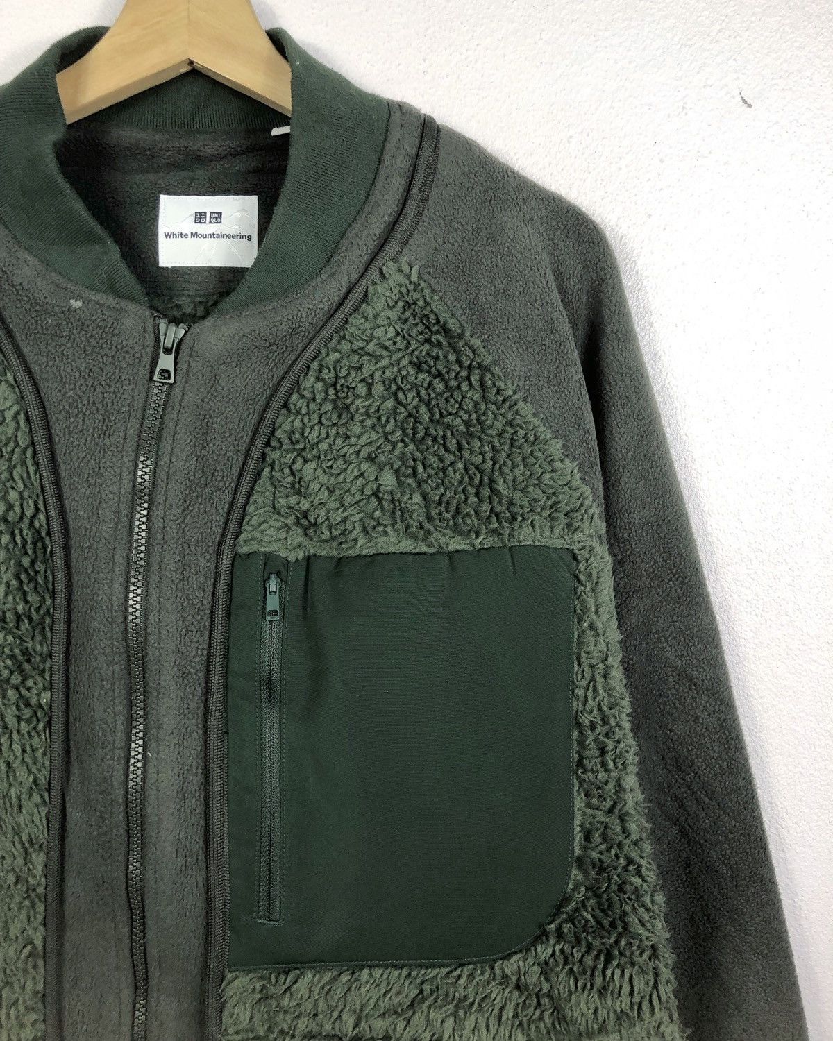 Uniqlo × White Mountaineering Rare Uniqlo X White Mountaineering Zipper Fleece Sweatshirt Size US M / EU 48-50 / 2 - 3 Thumbnail