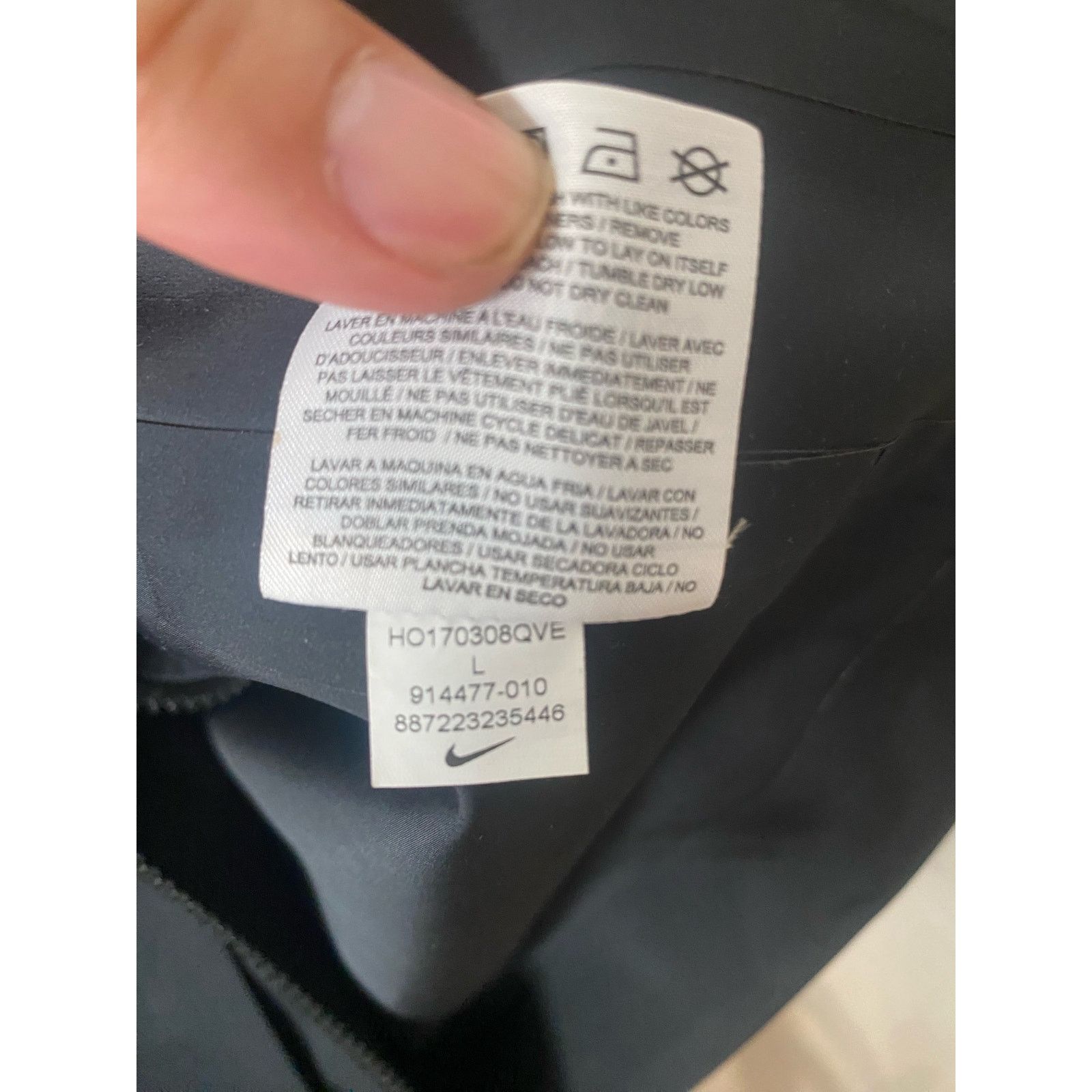 Nike Nikelab ACG Pullover Shell Jacket black m large Size US L / EU 52-54 / 3 - 7 Thumbnail
