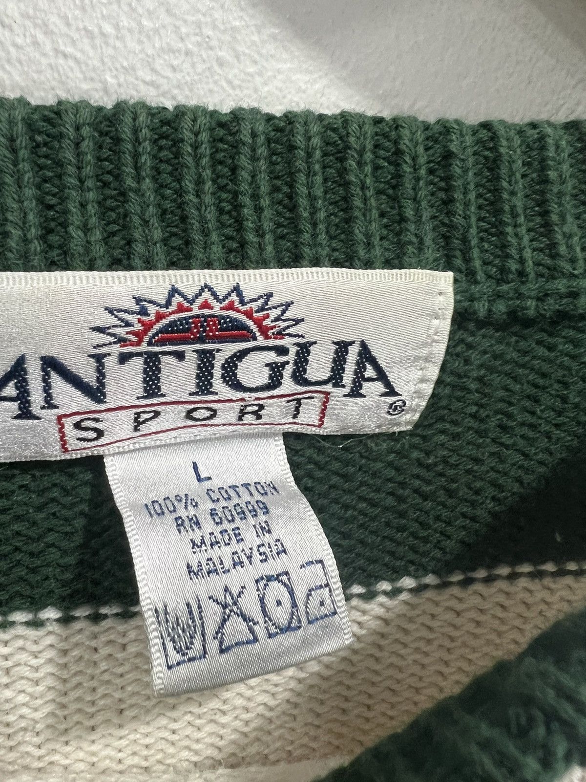 Vintage Vintage Green Bay Packers Knit Sweater Size US L / EU 52-54 / 3 - 4 Thumbnail