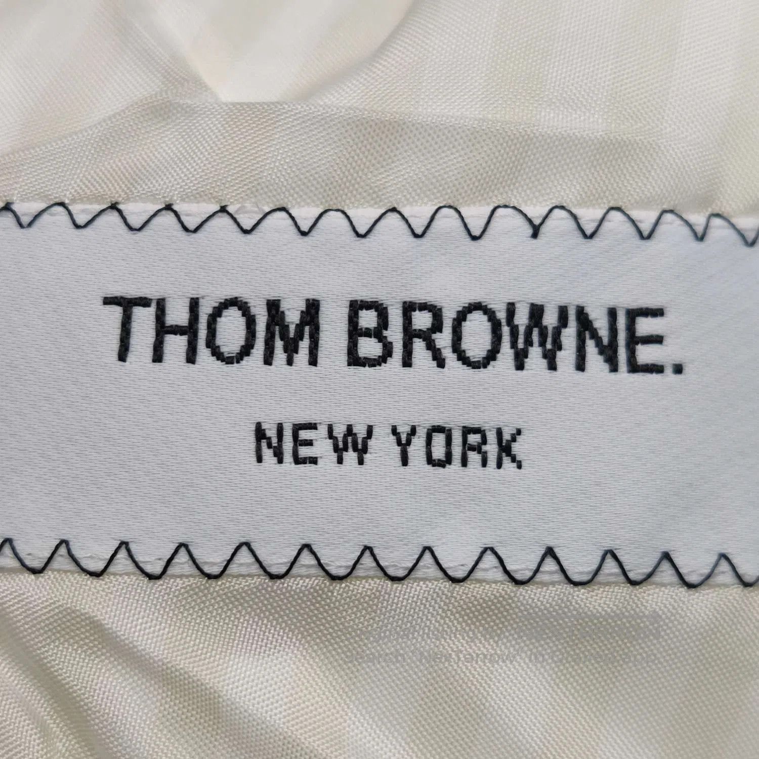 Thom Browne Thom Browne White Pleated Stripe Hem Skirt. Size 41" - 4 Thumbnail