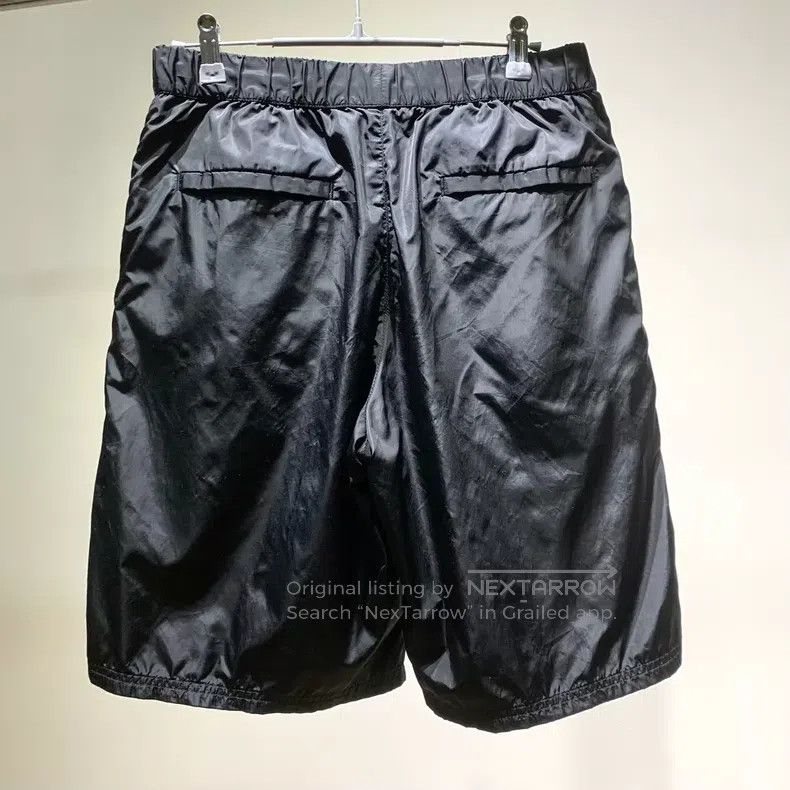 Givenchy Givenchy Black Solid Zip Pocket Nylon Shorts Size US 30 / EU 46 - 6 Thumbnail