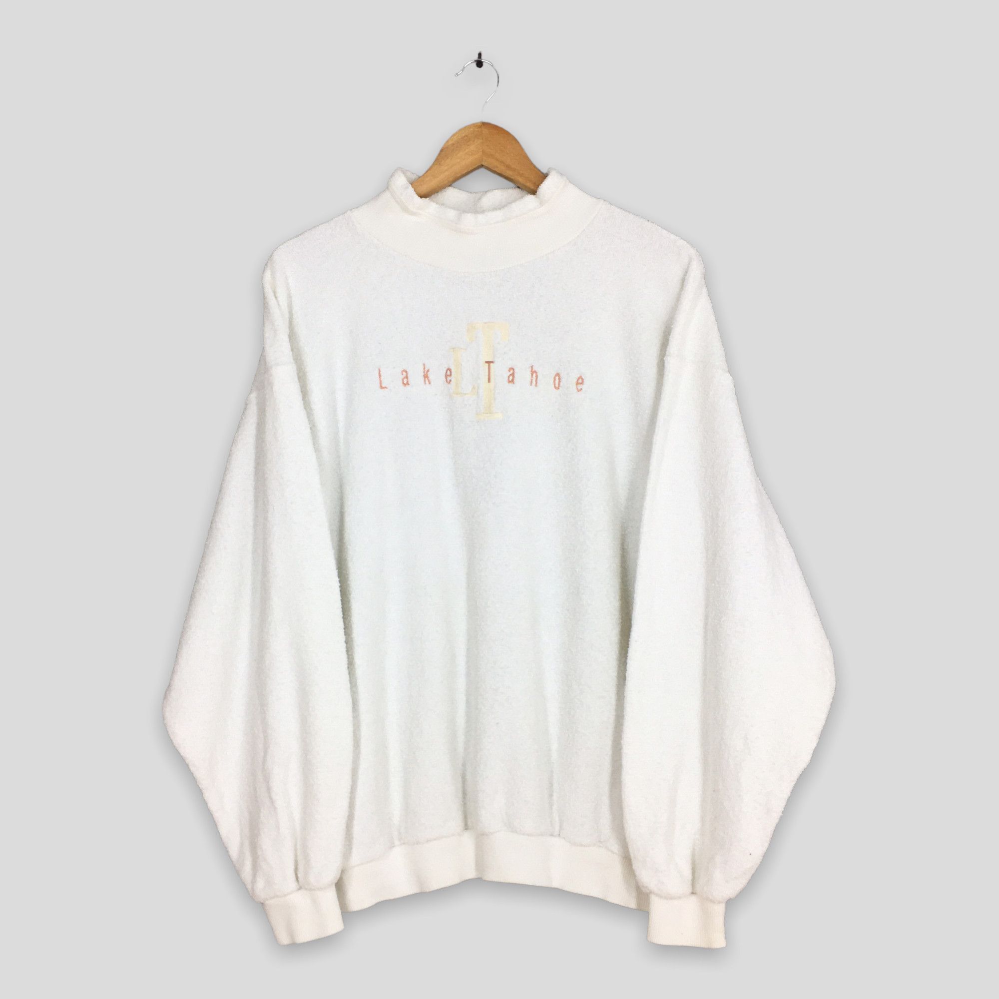 Vintage Vintage Lake Tahoe Sierra Nevada California Sweatshirt Large Size US L / EU 52-54 / 3 - 1 Thumbnail