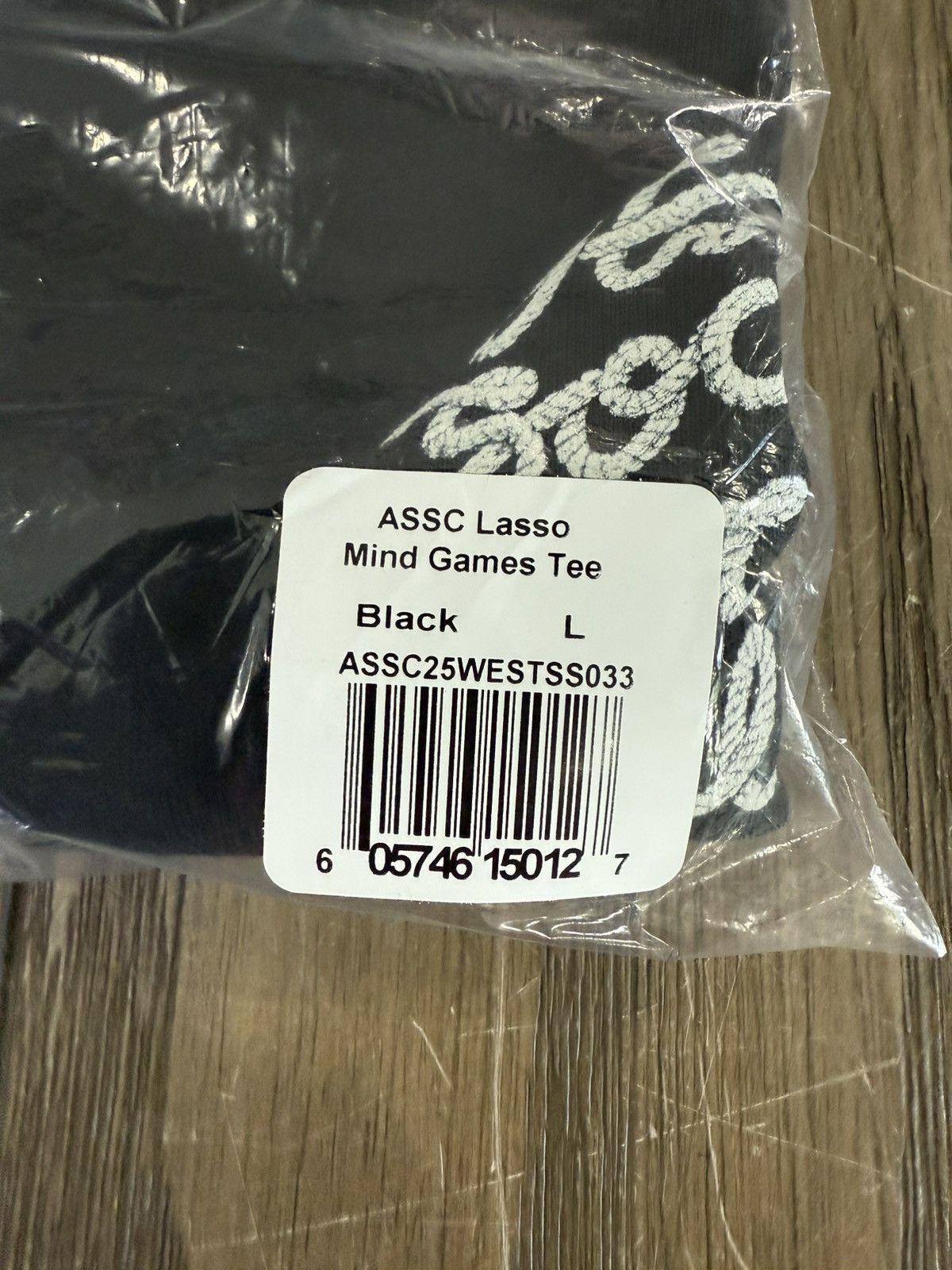 Anti Social Social Club ASSC Anti Social Club Mind Games Lasso Tee Shirt Black Large Size US L / EU 52-54 / 3 - 7 Thumbnail