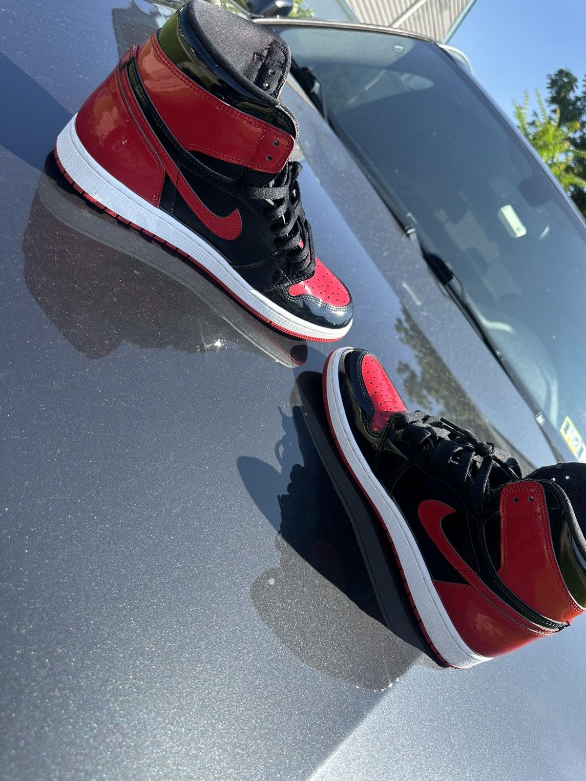 Jordan Brand Air Jordan 1 Retro High OG “Patent Bred” Size US 11.5 / EU 44-45 - 11 Thumbnail