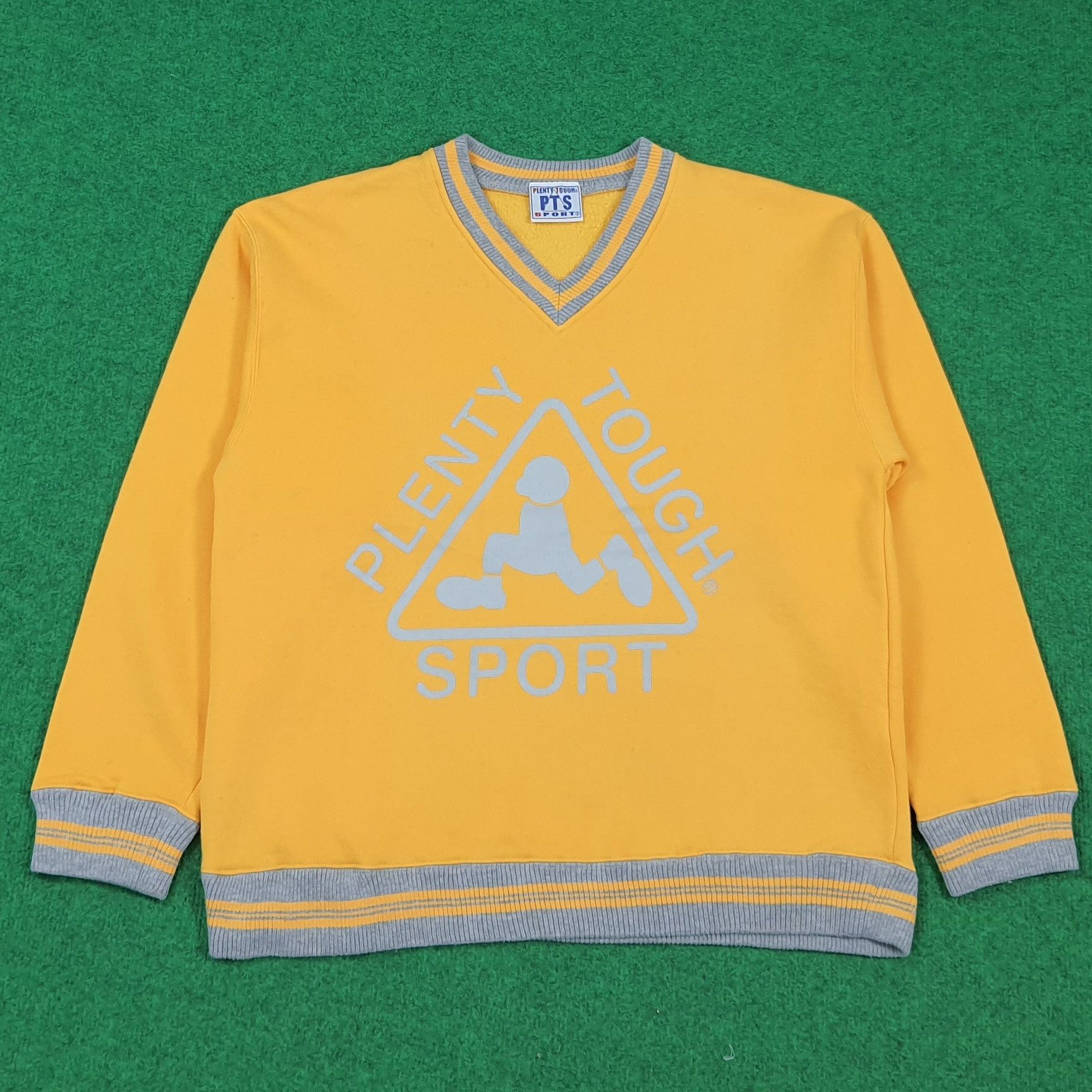Vintage Vintage PTS Plenty Tough Sports Big Logo Sweatshirt C293N26 Size US M / EU 48-50 / 2 - 1 Thumbnail