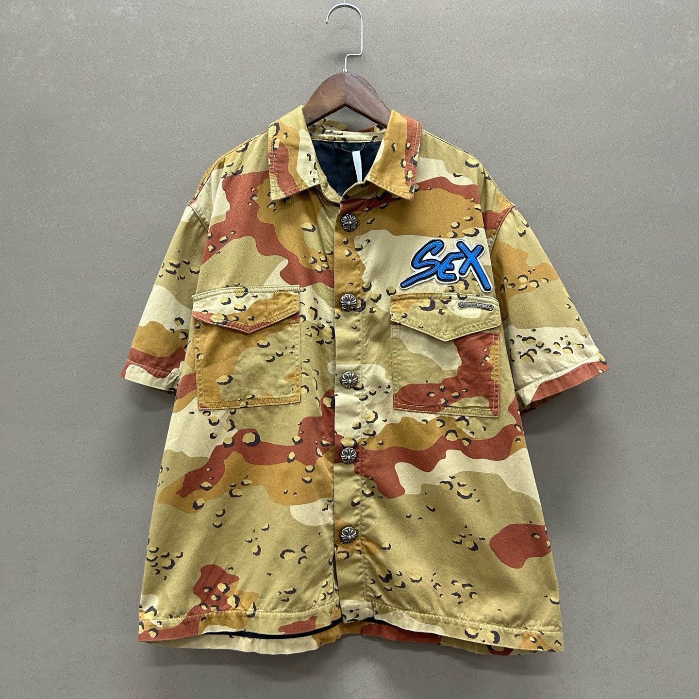 Chrome Hearts Chrome Hearts Mattyboy Desert Camo Shirt Size US XL / EU 56 / 4 - 1 Thumbnail