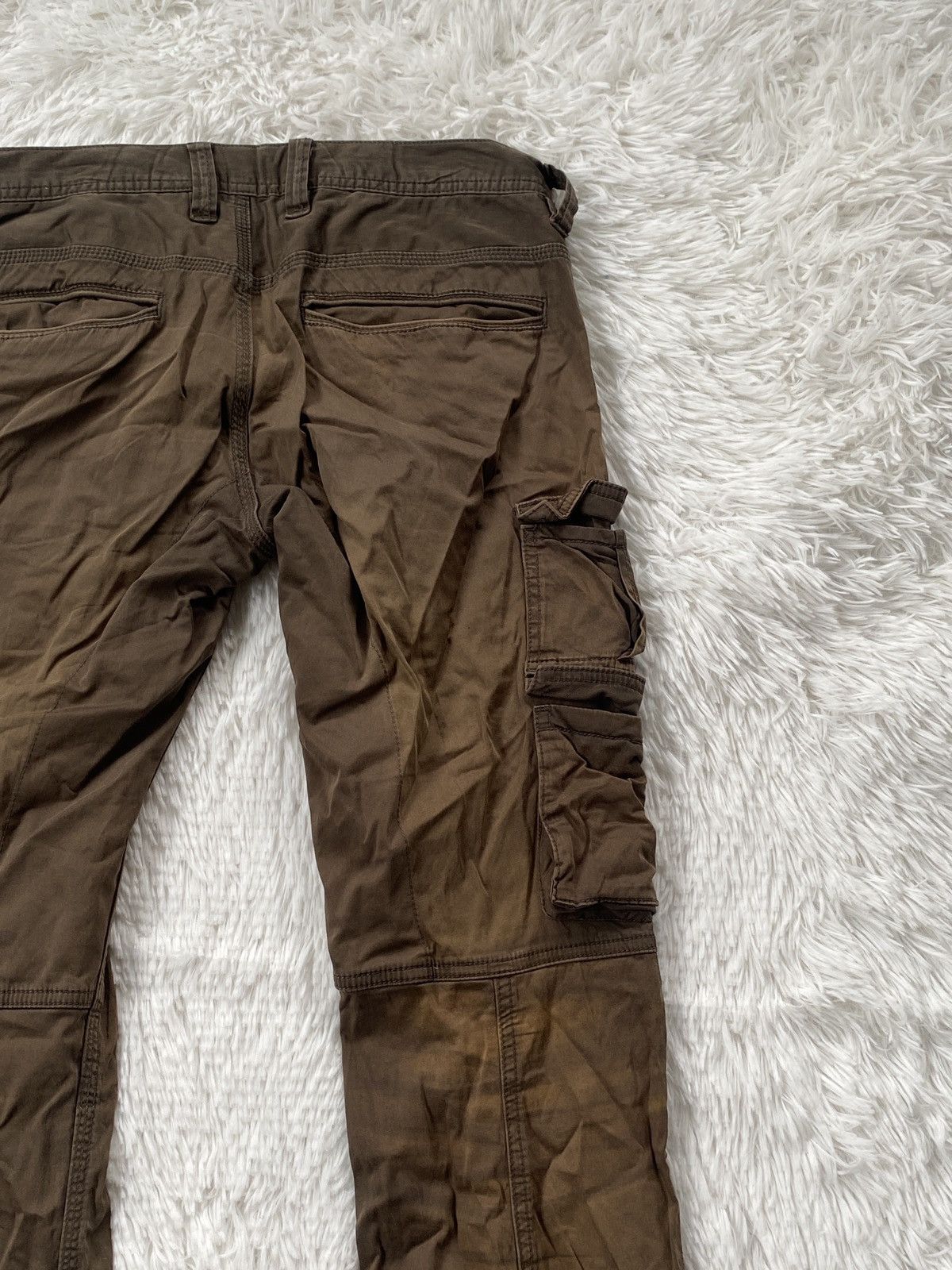 Japanese Brand 🔥BINDING OFFER NOW🔥Hideaways Nicole Cargo pant multipocket Size 31" - 13 Thumbnail