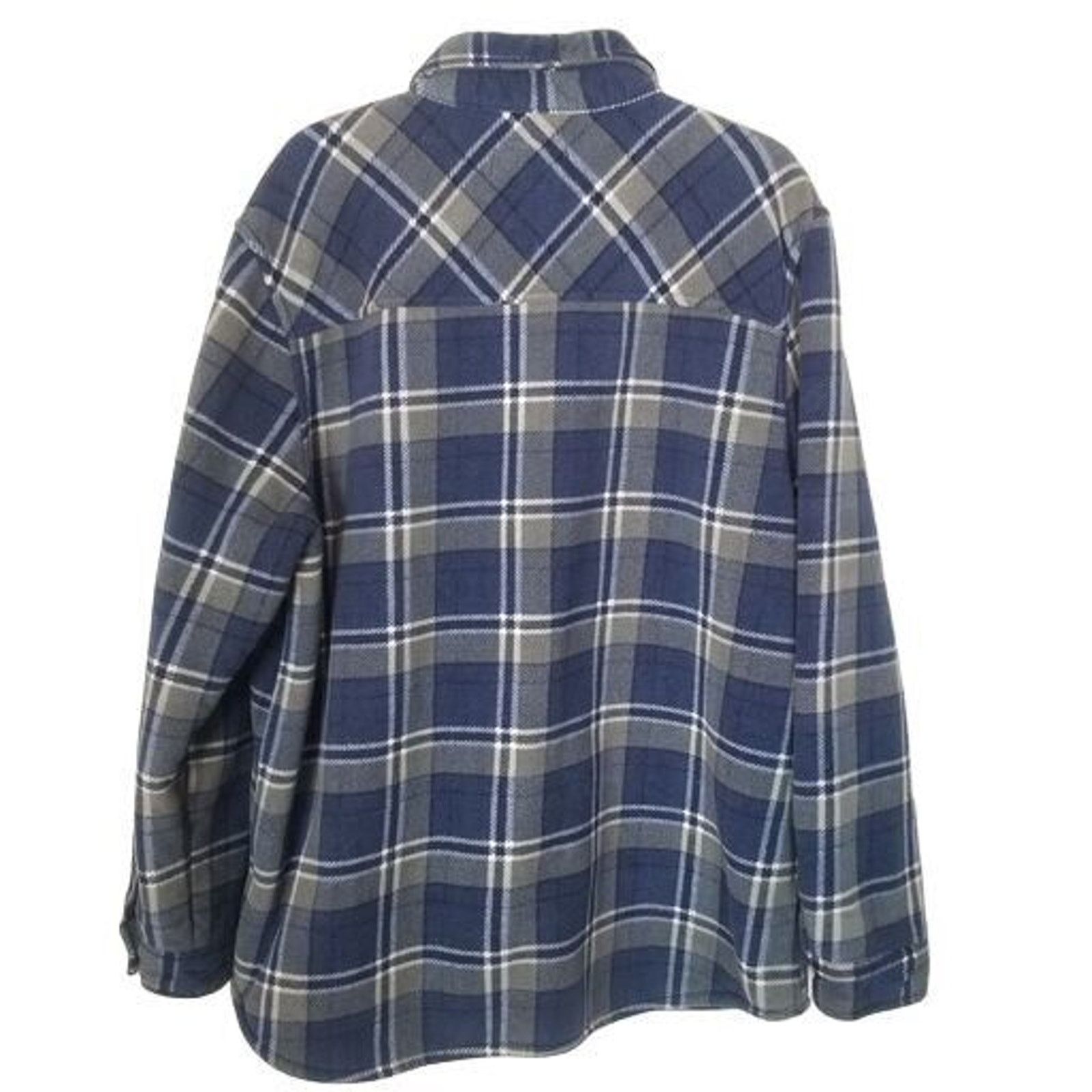 Vintage Foundry Freedom Foundry Mens Plaid Flannel Sherpa Lined Shacket XXL Size US XXL / EU 58 / 5 - 9 Thumbnail