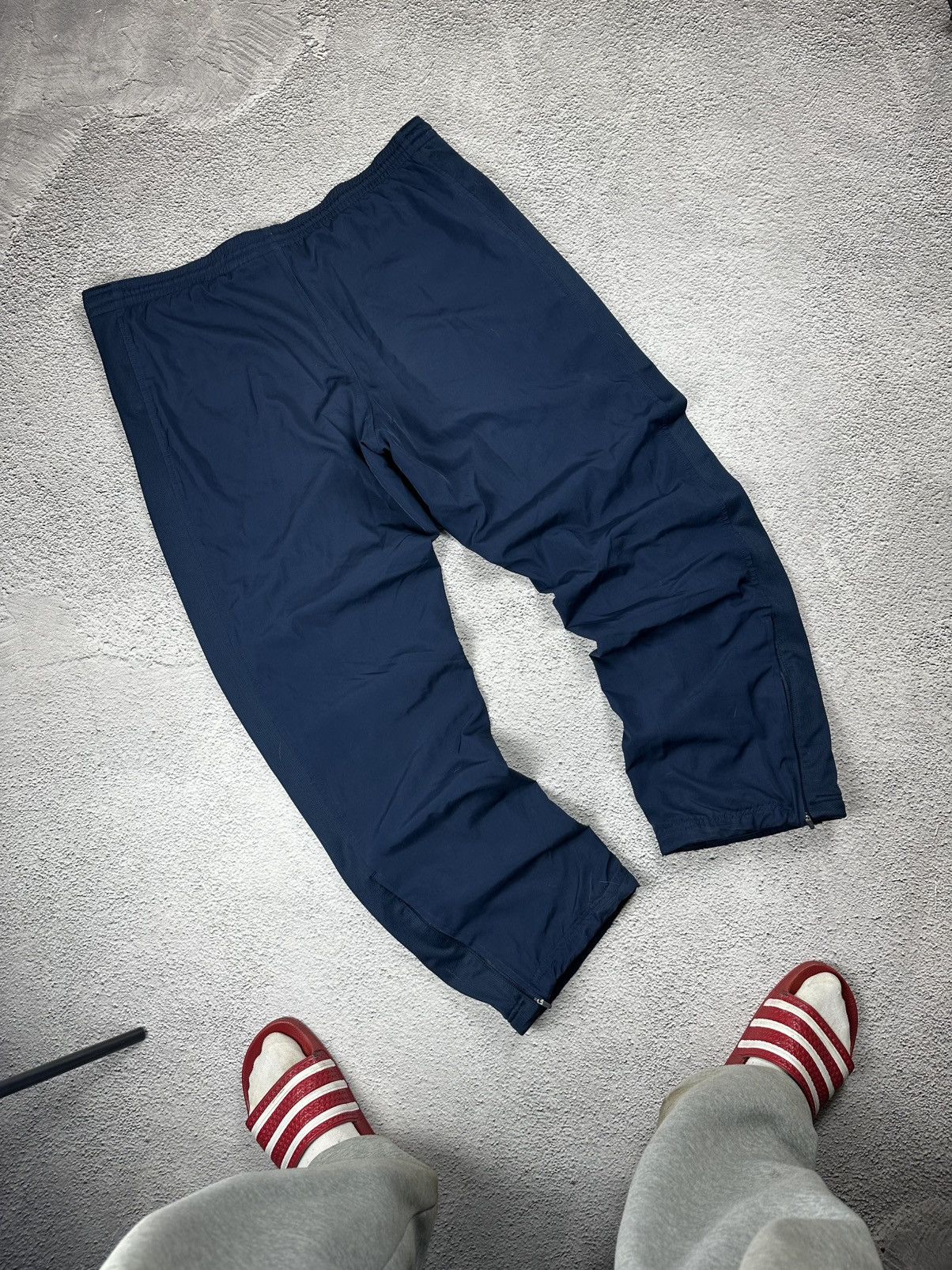 Nike Vintage Nike Nylon Track Pants Drill Y2K Style Baggy Size US 34 / EU 50 - 2 Thumbnail