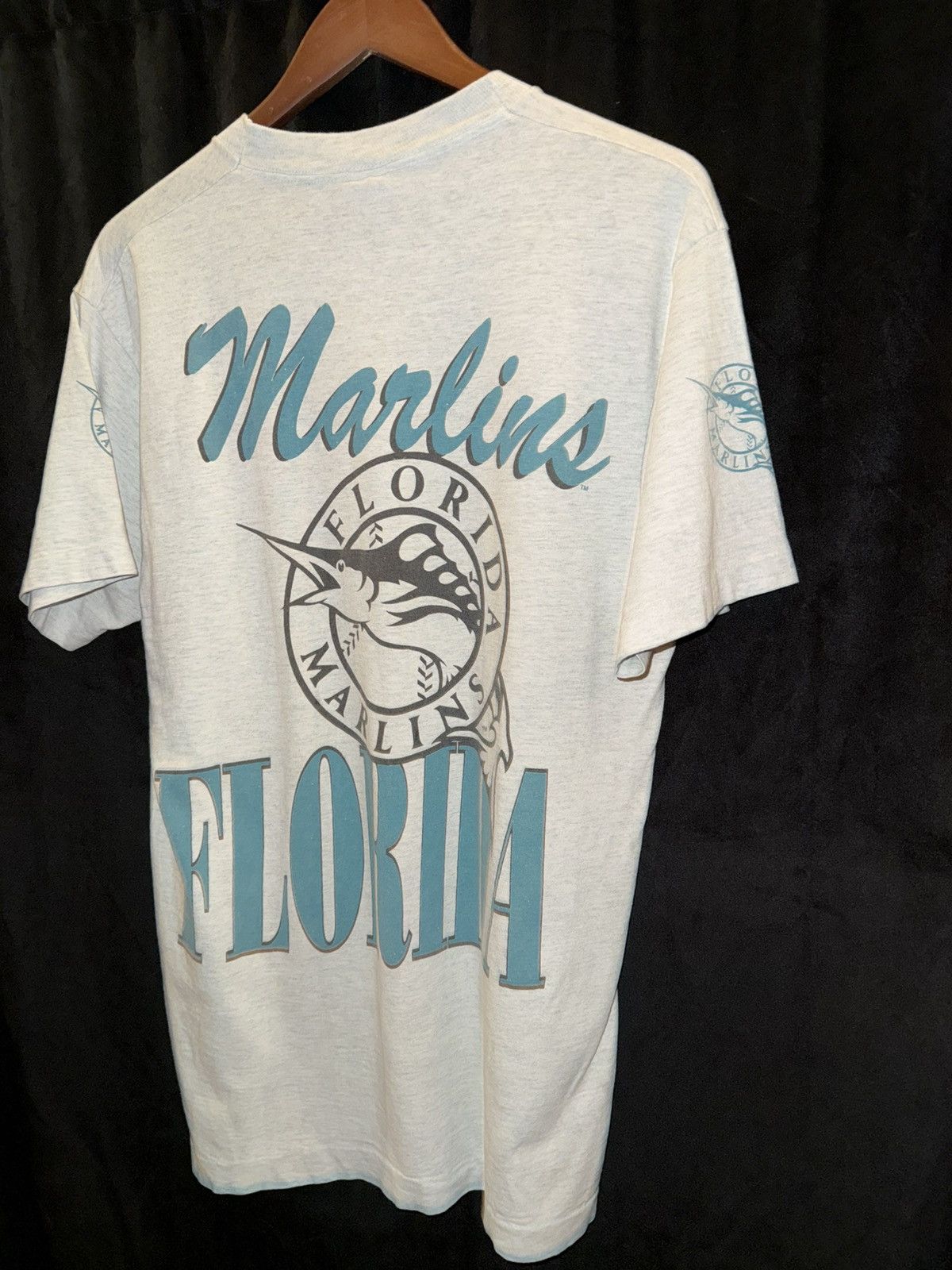 Kith Kith Vintage Florida Marlins Hanes T-Shirt Large Size US L / EU 52-54 / 3 - 6 Thumbnail