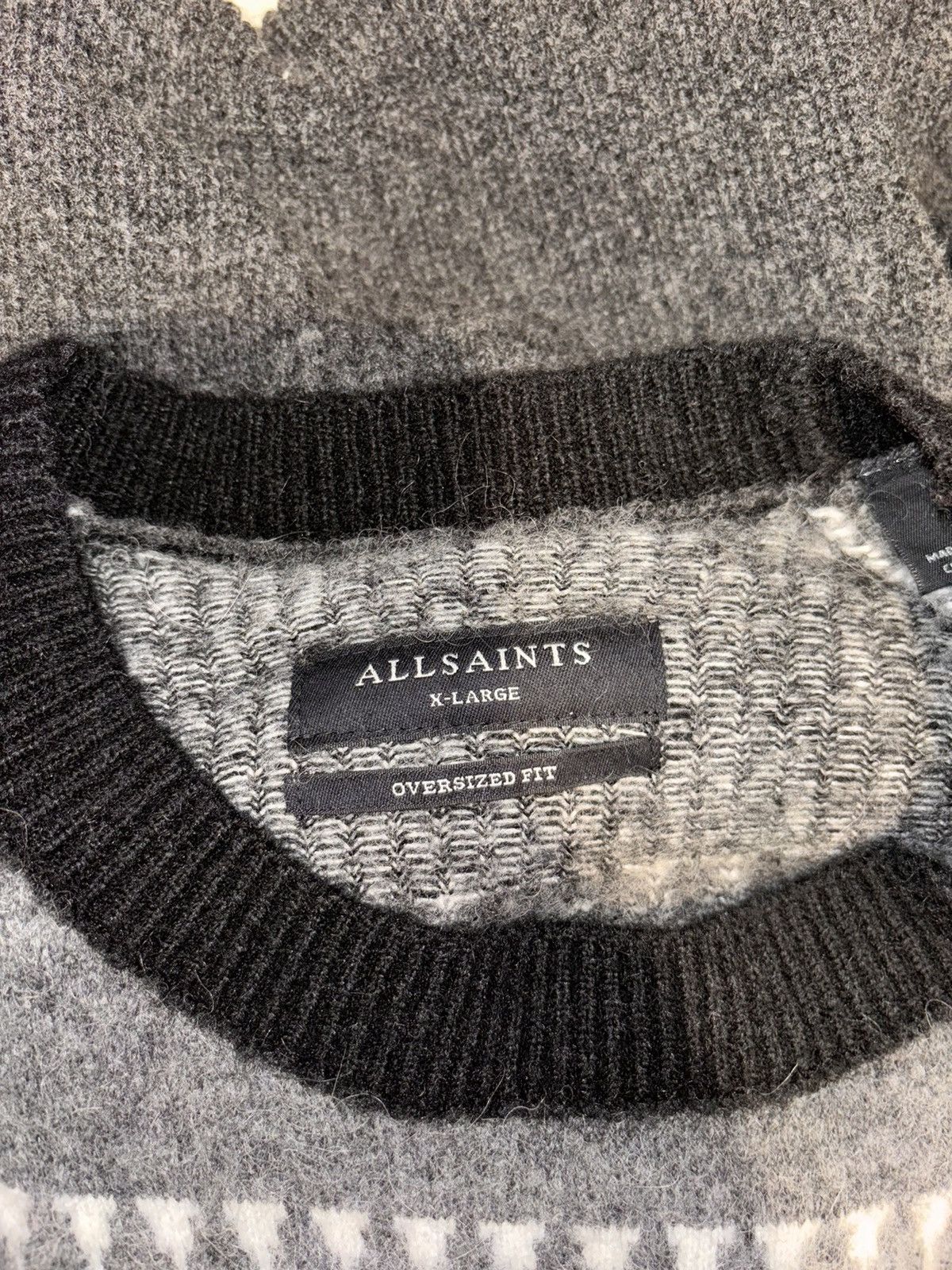 Allsaints All Saints Knit Sweater Size US XL / EU 56 / 4 - 3 Thumbnail