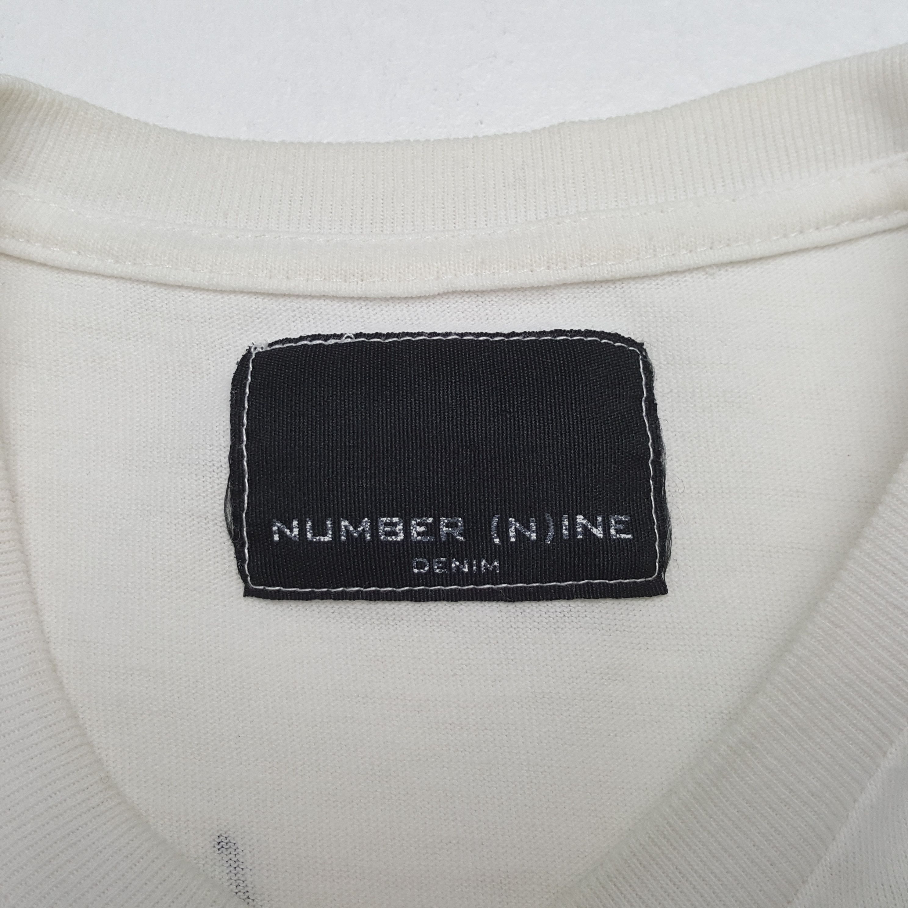 Number (N)ine Vintage Number Nine Japanese Brand T-Shirt C312N40 Size US M / EU 48-50 / 2 - 5 Thumbnail