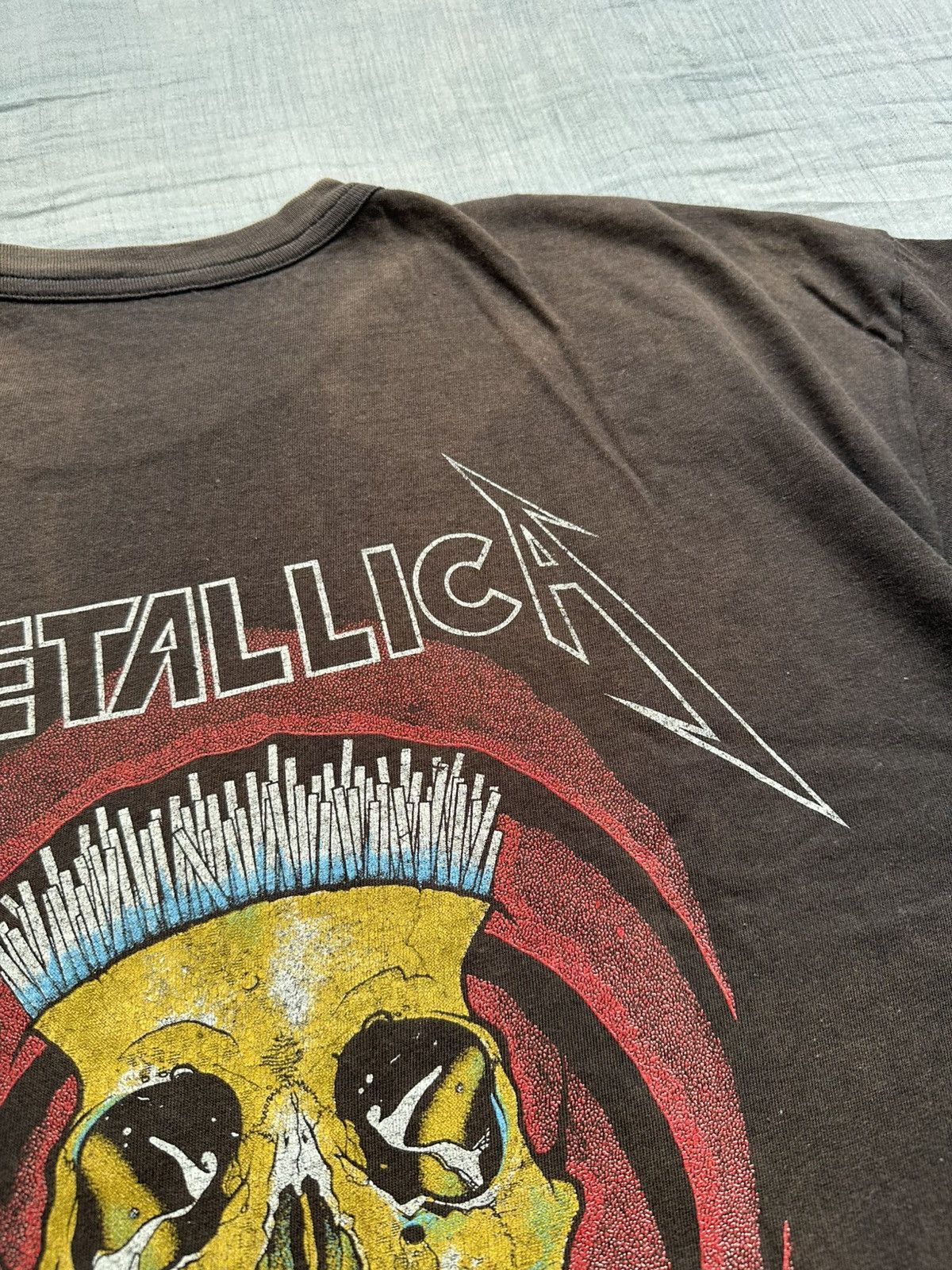 Band Tees Metallica the shortest straw 1988 vintage distressed t-shirt Size US XL / EU 56 / 4 - 8 Thumbnail