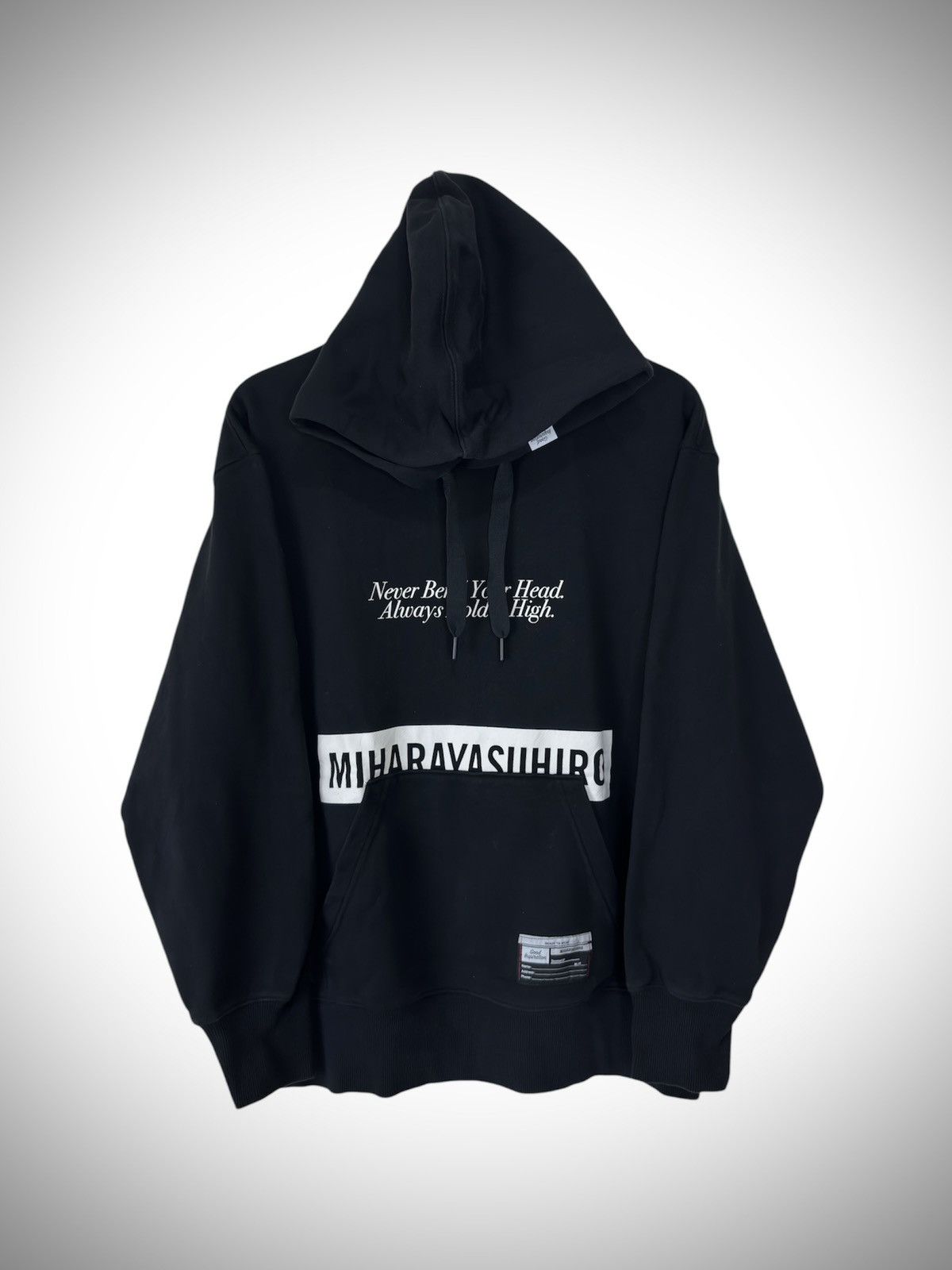 Maison MIHARA YASUHIRO Maison Mihara Yasuhiro x GU - Box Logo Hoodie Size US L / EU 52-54 / 3 - 1 Thumbnail