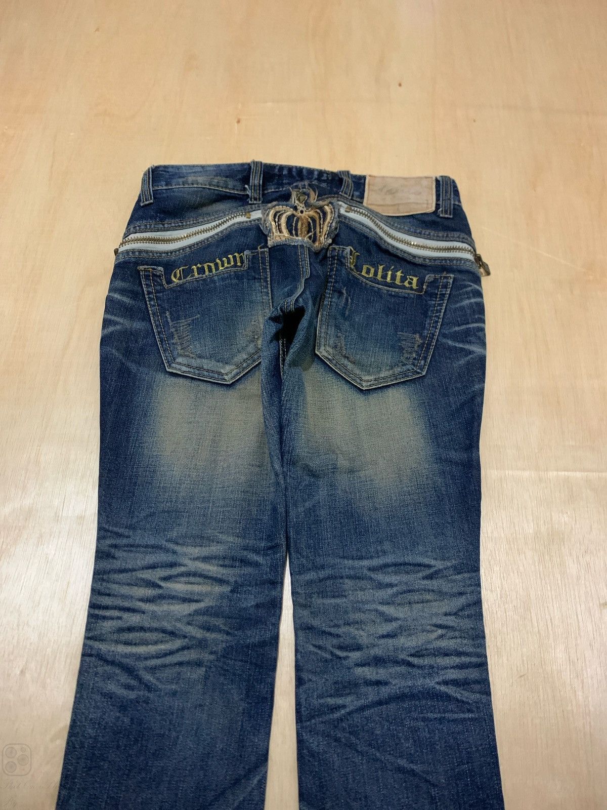 Hysteric Glamour × If Six Was Nine × Japanese Brand Lolita Denim Jeans Ifsixwasnine Style Size US 32 / EU 48 - 2 Thumbnail