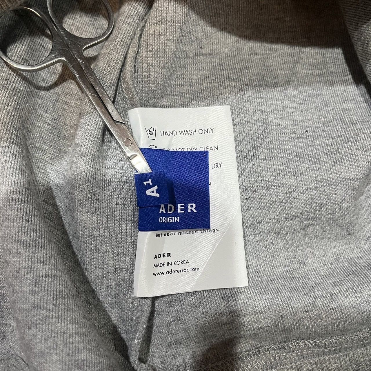 Ader Error ADER error Grey Og Box 4211 Sweatshirt Size US M / EU 48-50 / 2 - 12 Thumbnail