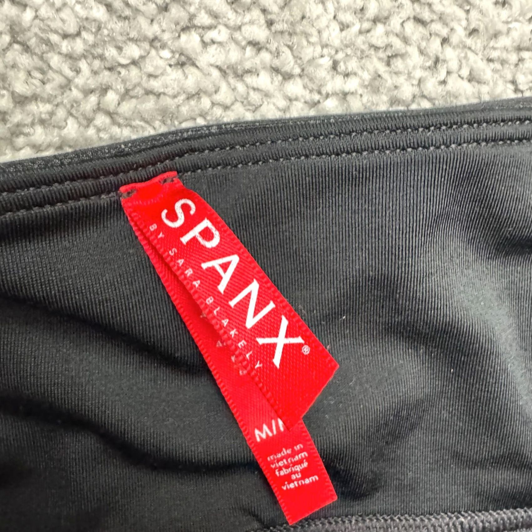 Spanx Spanx Leggings Womens Medium Black White Side Striped Mid Rise Slim Type: Leggings Size 32" / US 10 / IT 46 - 6 Thumbnail