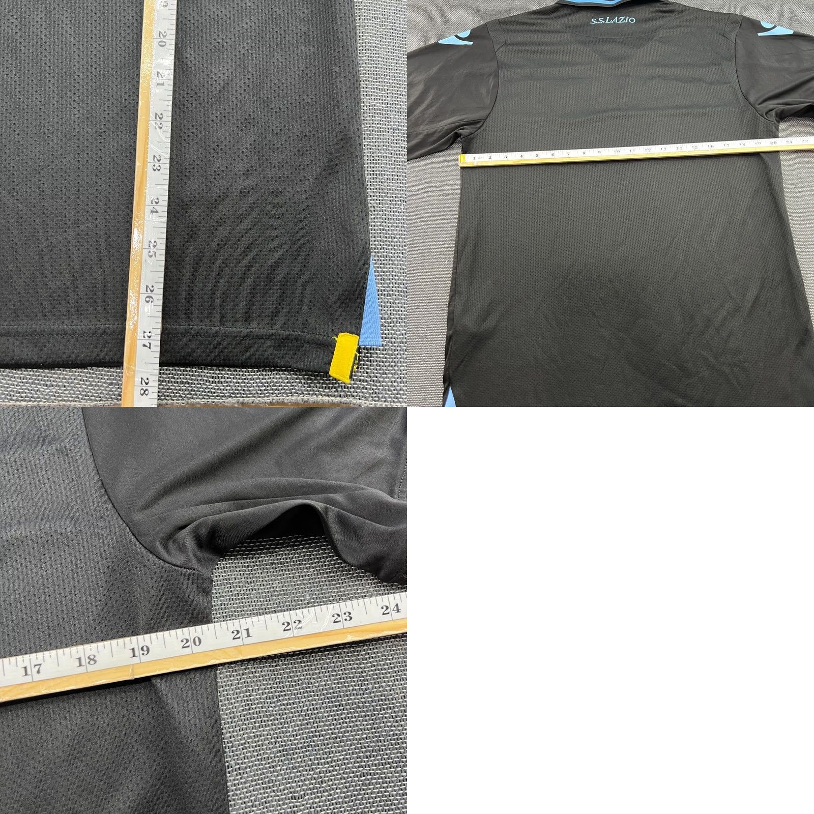 Macron Lazio Macron 2018-2019 Third Jersey Medium Adult Football Shirt Size US M / EU 48-50 / 2 - 9 Thumbnail