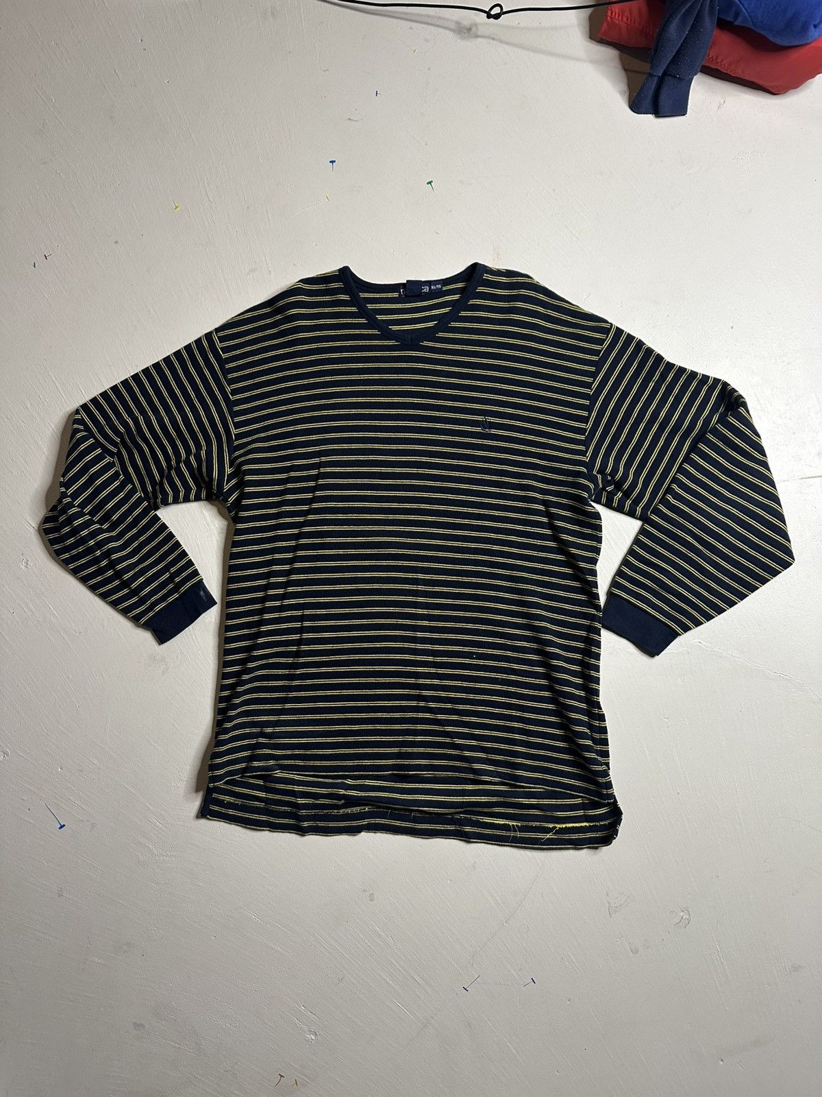 Nautica Vintage 90s Nautica Longsleeve Made In USA Size US XL / EU 56 / 4 - 3 Thumbnail