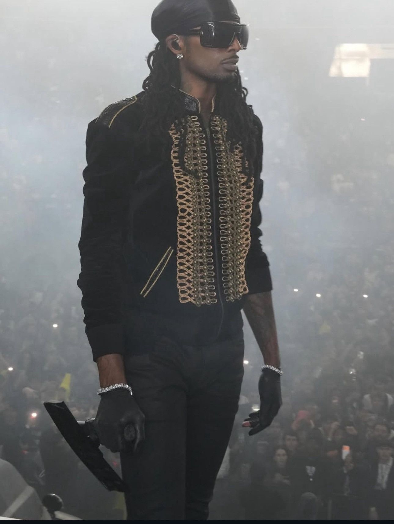 Hedi Slimane Saint Laurent officer jacket FW16 palladium Size US M / EU 48-50 / 2 - 3 Thumbnail