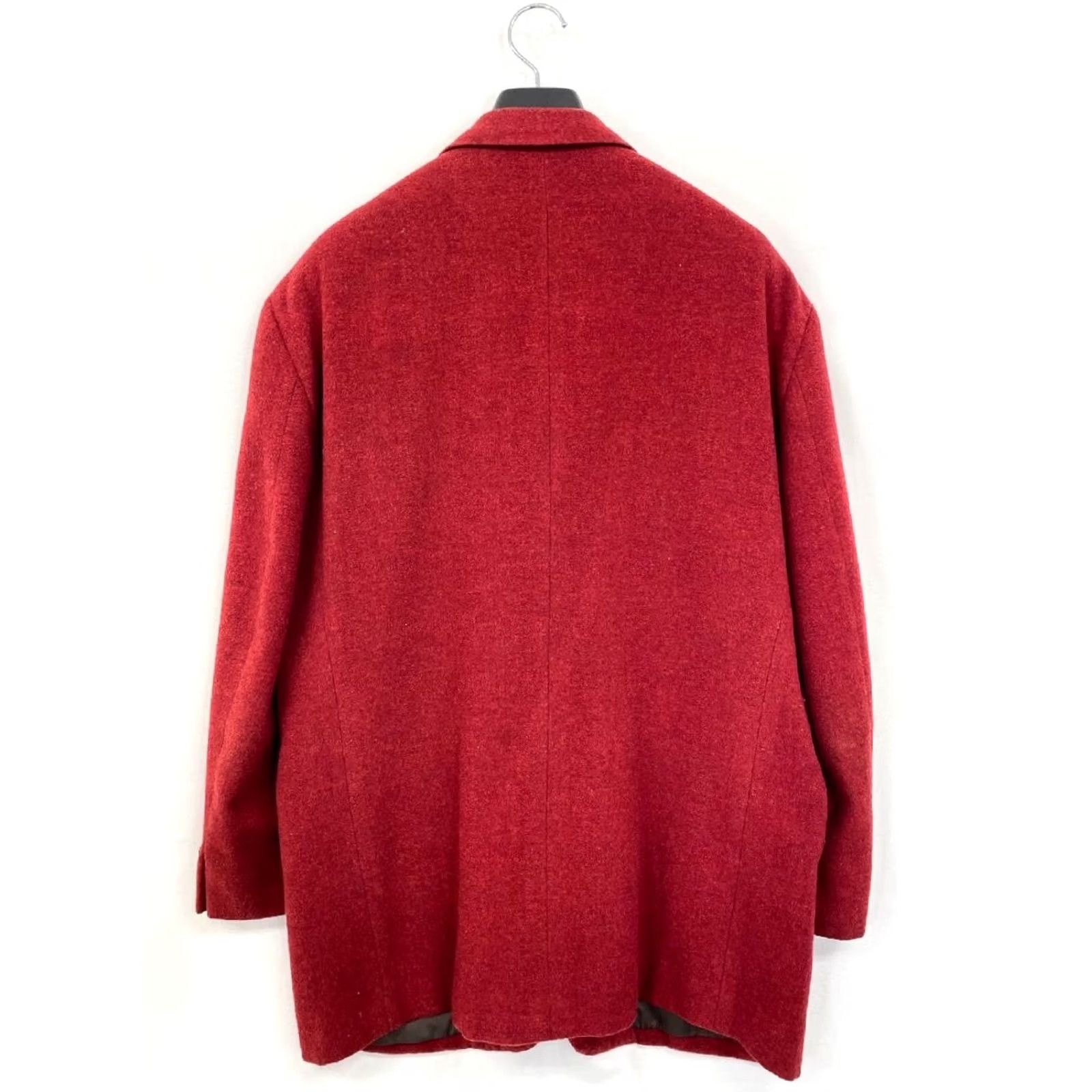 Issey Miyake ISSEY MIYAKE Men's Wool Jacket Size L Red Button Solid USED Size US L / EU 52-54 / 3 - 2 Thumbnail