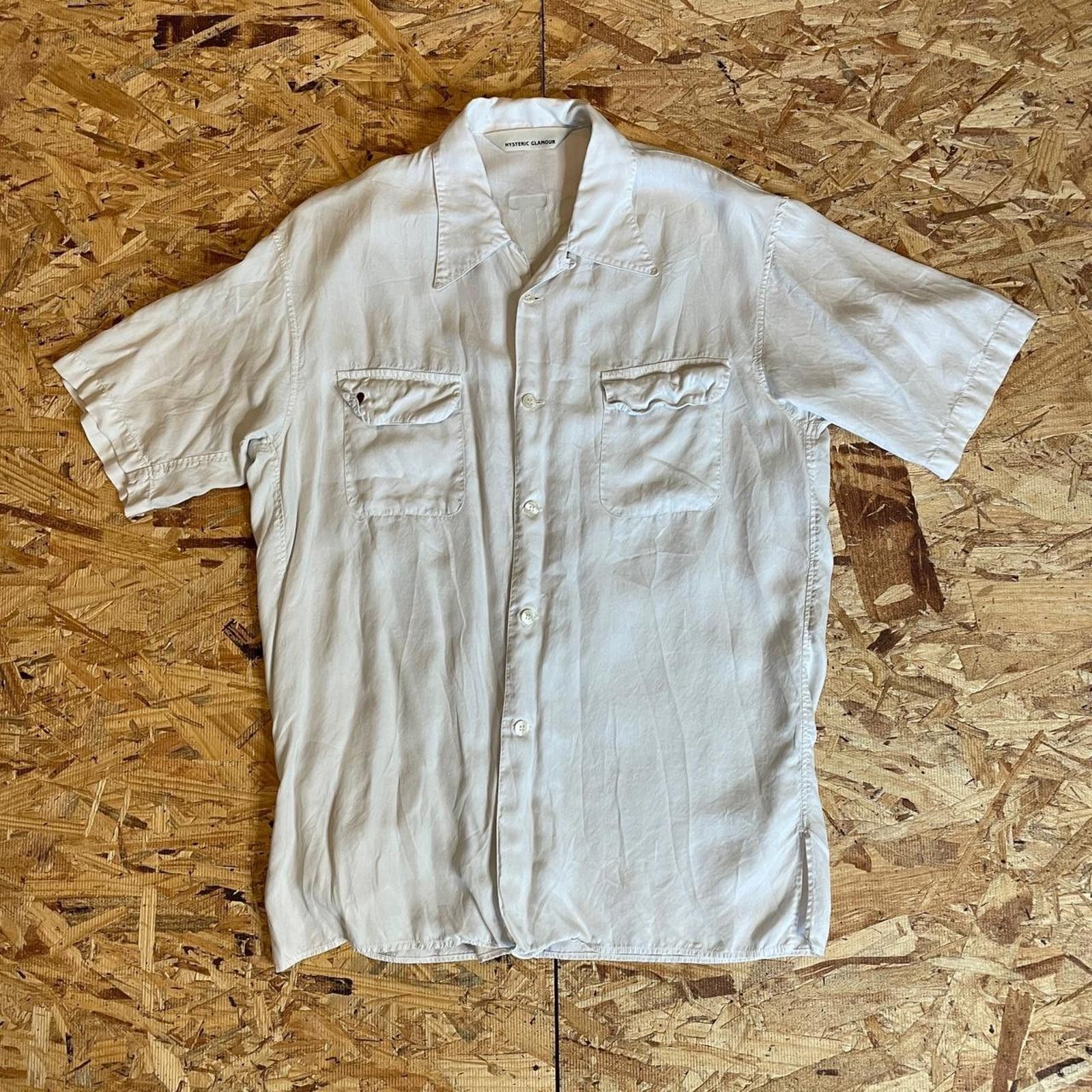 Hysteric Glamour • Vintage Late 1980s Early Hysteric Glamour Bowling Shirt •• Size US L / EU 52-54 / 3 - 2 Thumbnail