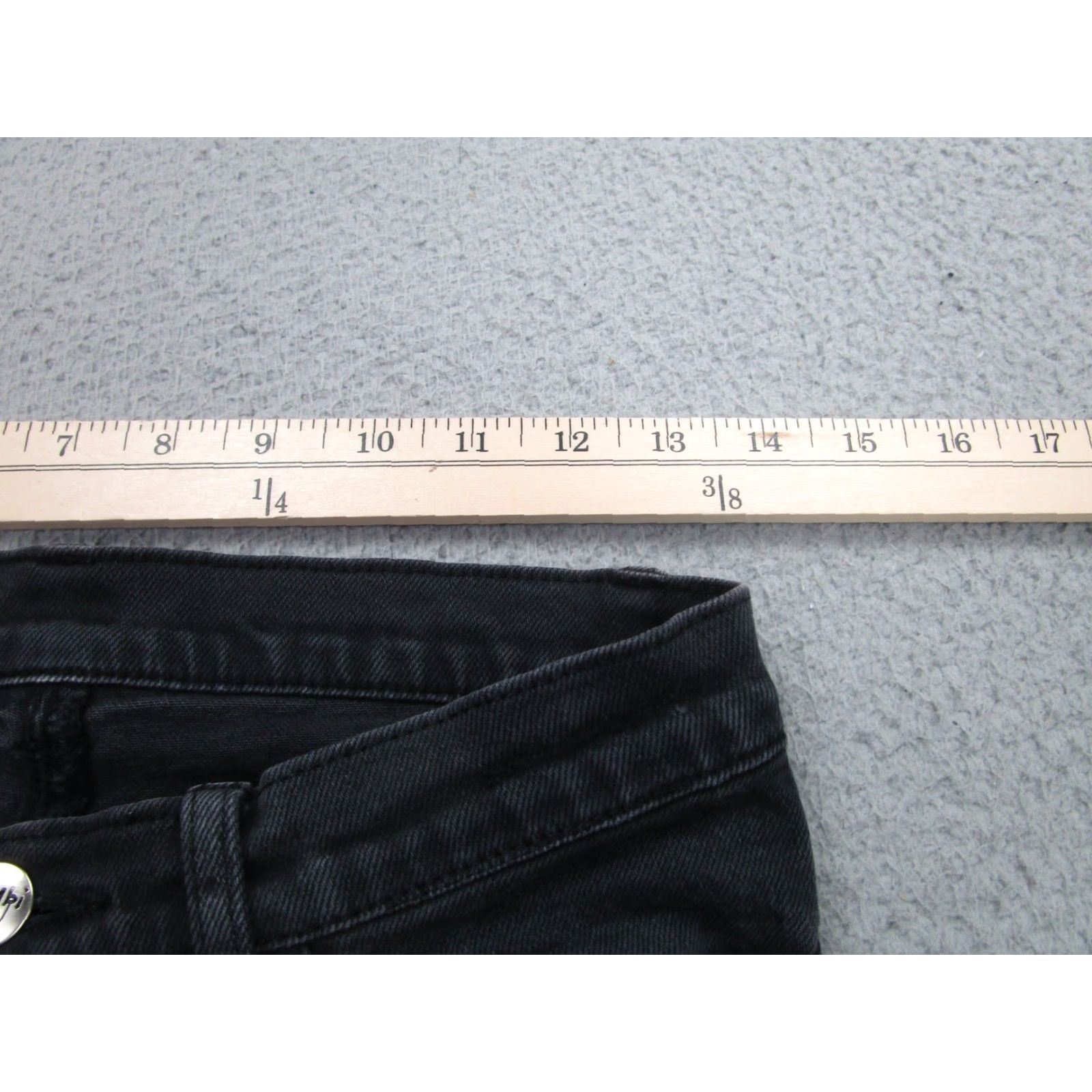 Ksubi Ksubi Jeans Womens 8 Black Skinny Distressed Zip Hem Stretch Denim Australia Size 30" / US 8 / IT 44 - 7 Thumbnail