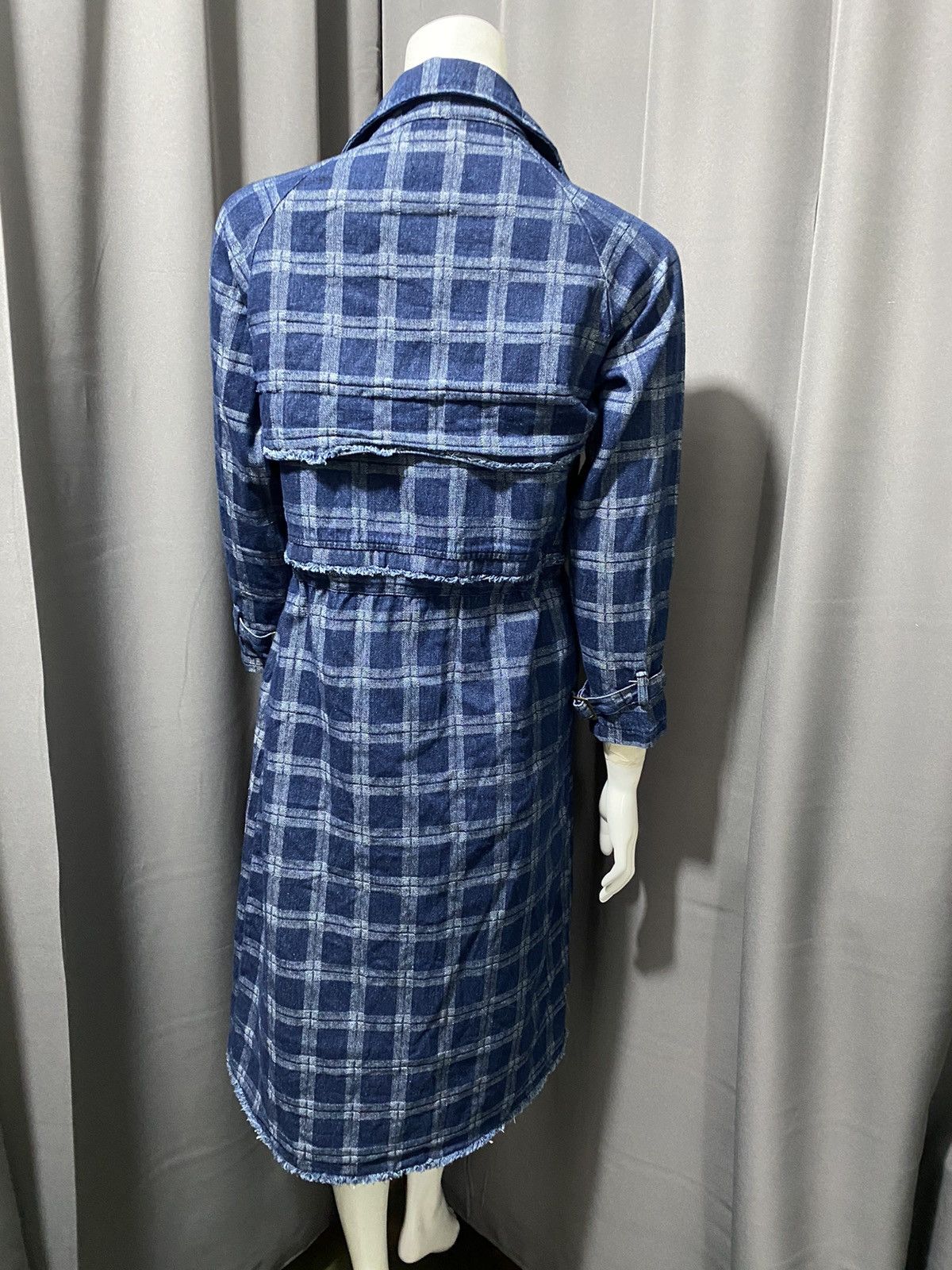 Japanese Brand Birthwork of Sanity Heart- 2in1- Denim Dress Size M / US 6-8 / IT 42-44 - 4 Thumbnail