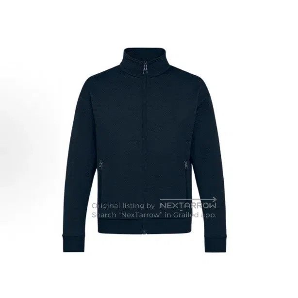 Louis Vuitton Louis Vuitton Dark Blue Embossed Logo Jacket Size US XS / EU 42 / 0 - 6 Thumbnail