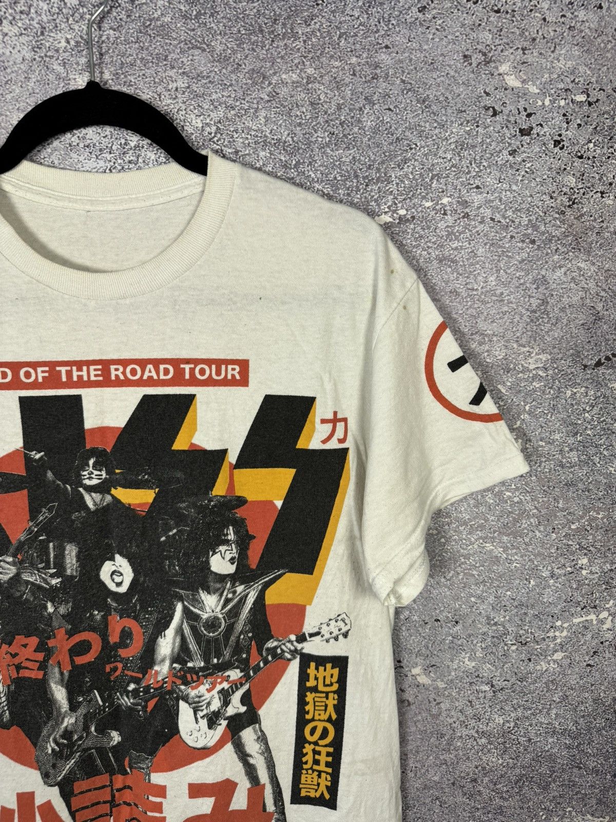 Band Tees × Vintage Kiss End Of The Road Tour T-Shirt Countdown Final Concert Size US S / EU 44-46 / 1 - 2 Thumbnail