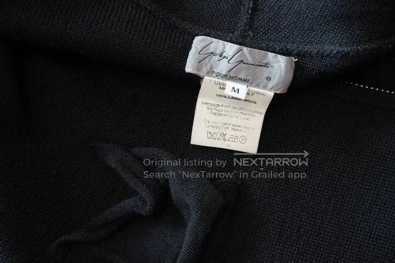Yohji Yamamoto Yohji Yamamoto Wool Zip Cardigan with Pockets Size US M / EU 48-50 / 2 - 6 Thumbnail