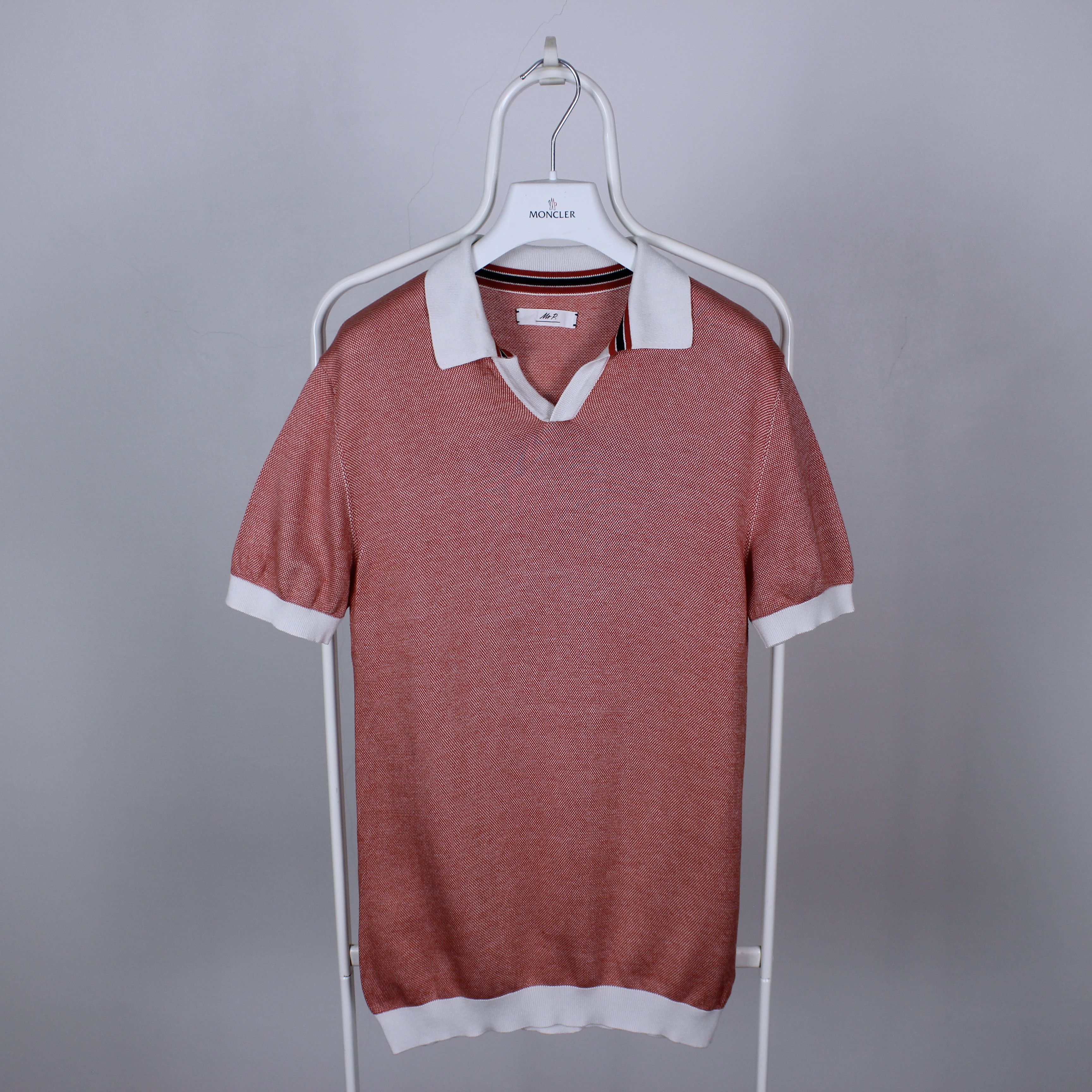 Mr P. Mr p Polo shirt men orange s Size US S / EU 44-46 / 1 - 3 Thumbnail