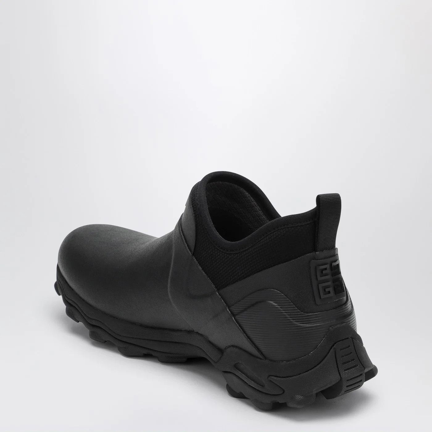 Givenchy o1d2blof0426 Rubber Chelsea Boots in Black Size US 7 / EU 40 - 4 Thumbnail