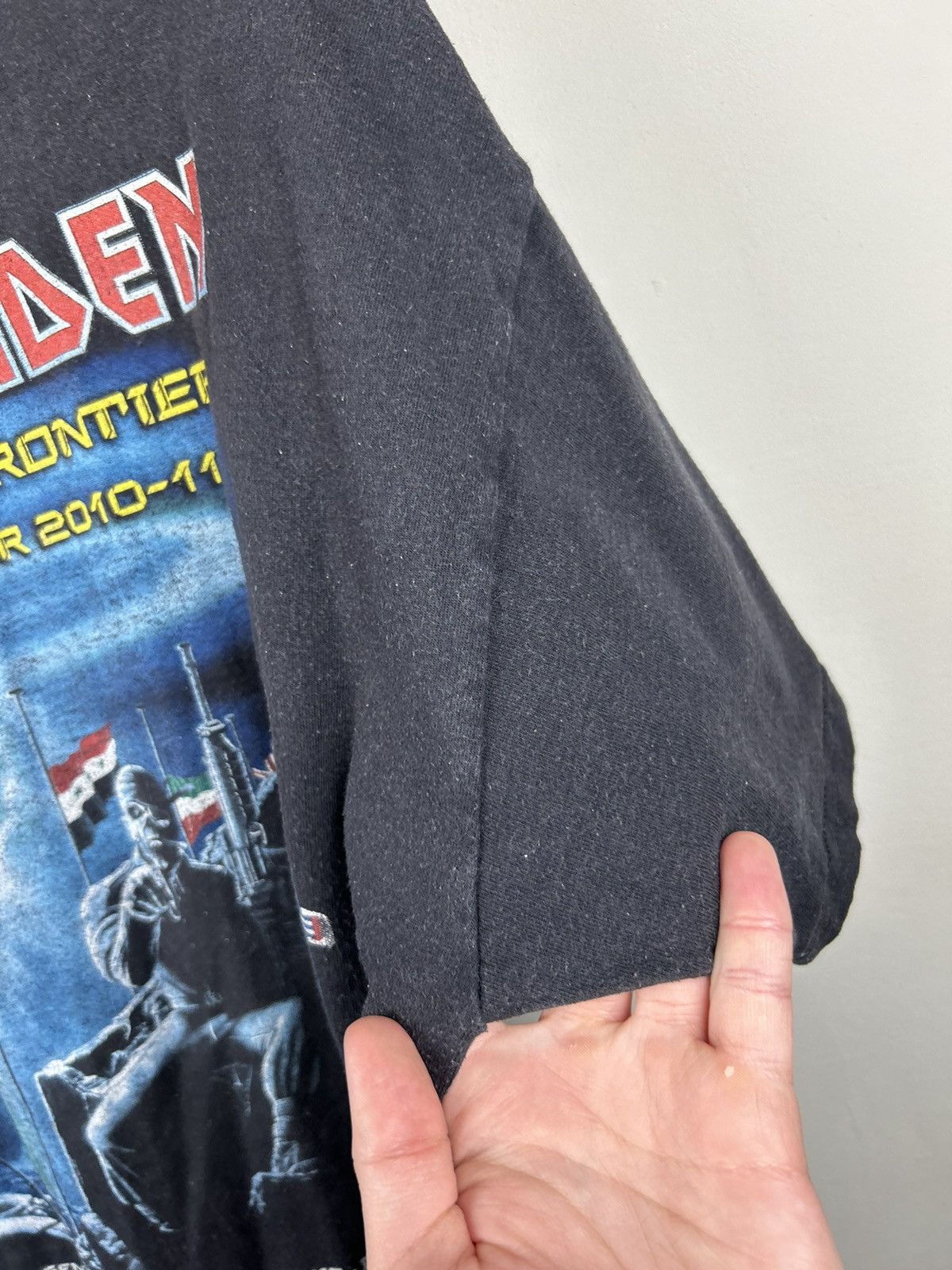 Iron Maiden Vintage 00s Iron Maiden The Final Frontier Tour 2010-11 Tee Size US XXL / EU 58 / 5 - 25 Thumbnail