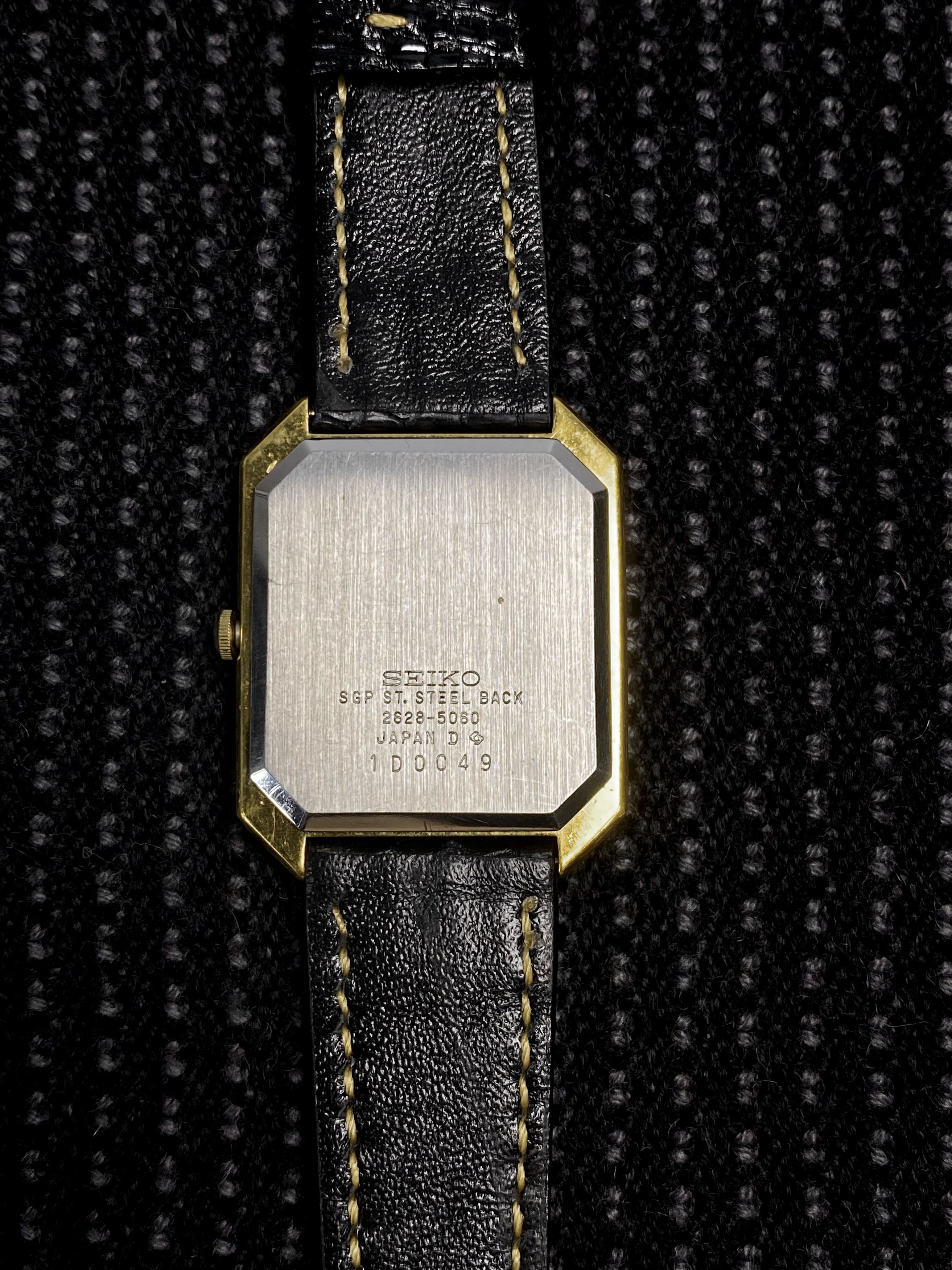 Seiko × Vintage 💥 Vtg 80's Seiko Sub Second Octagon Size ONE SIZE - 5 Thumbnail