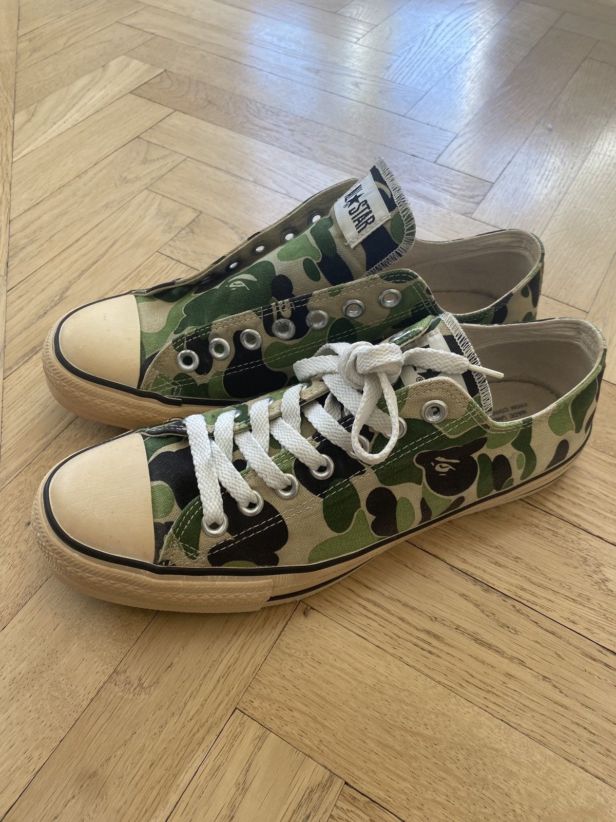 Bape × Converse CONVERSE ALL STAR X BAPE Size US 8.5 / EU 41-42 - 7 Thumbnail