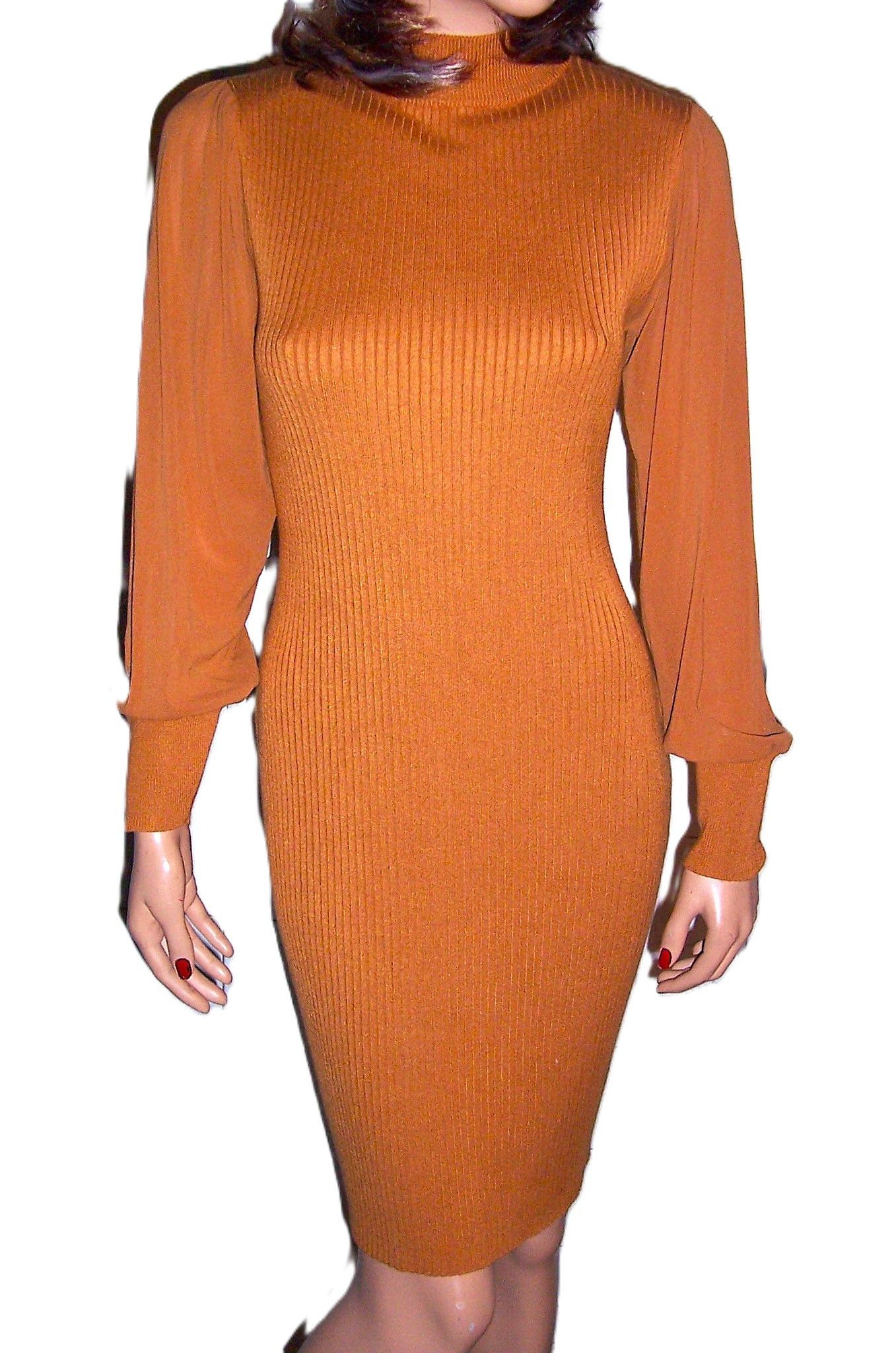 Other Emma & Posh Bronze Sweater Dress M Size M / US 6-8 / IT 42-44 - 1 Thumbnail