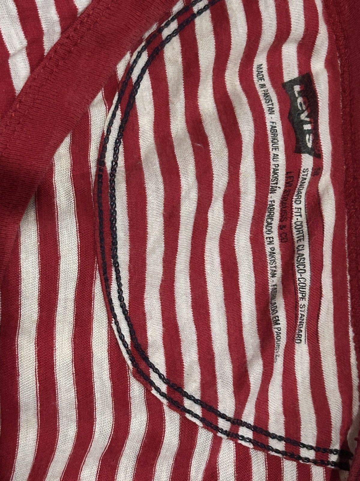 Levi's Levi’s Striped Tee Size US M / EU 48-50 / 2 - 3 Thumbnail