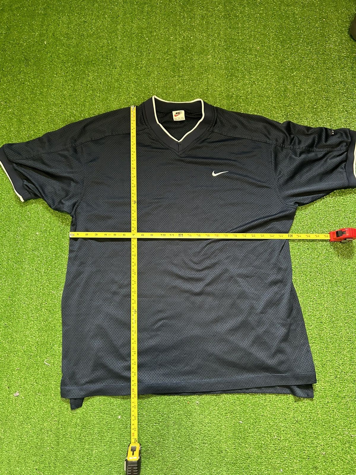 Nike × Vintage Vintage Nike Soccer Jersey Size US XL / EU 56 / 4 - 3 Thumbnail