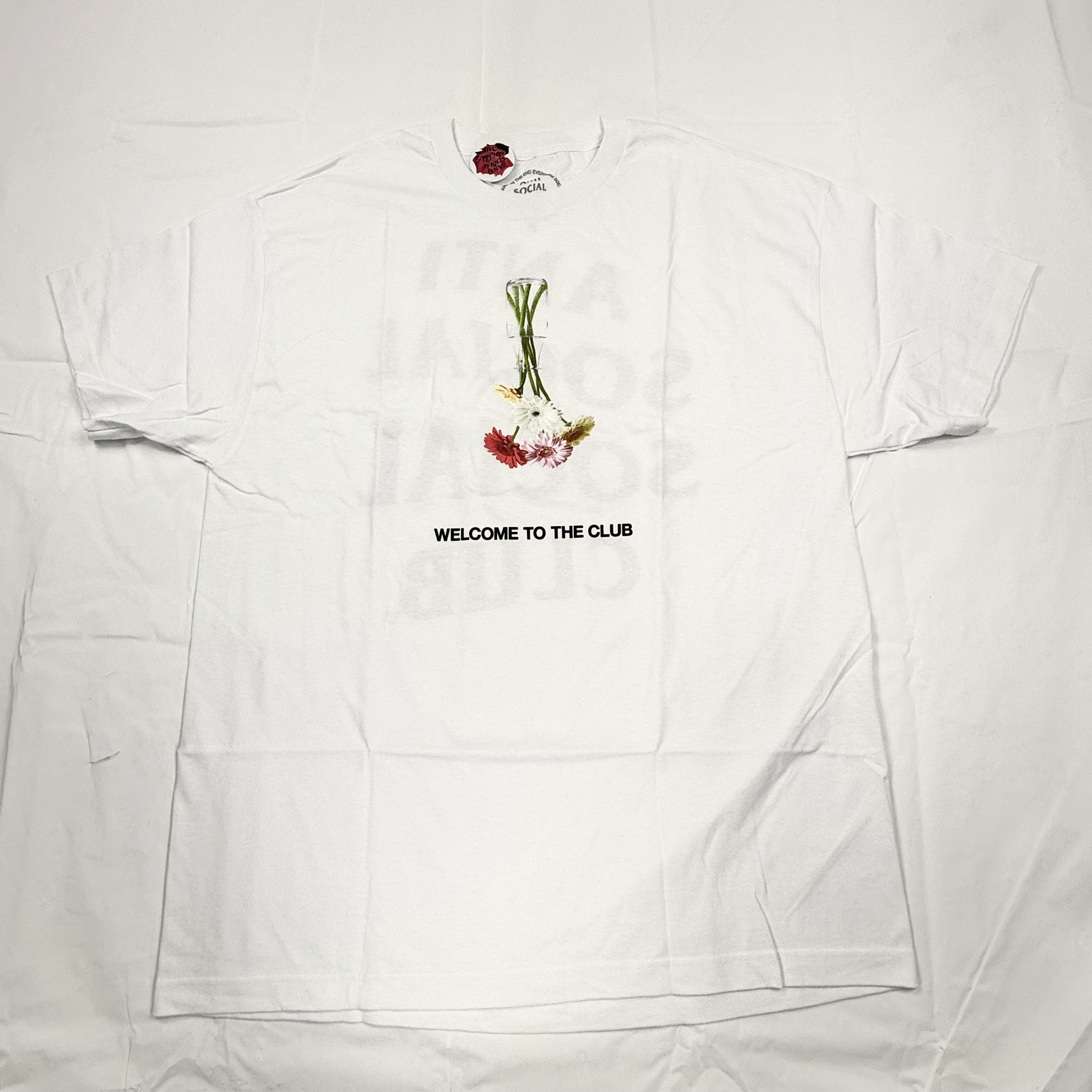 Anti Social Social Club Anti Social Social Club Welcome To The Club T-Shirt XL Size US XL / EU 56 / 4 - 1 Thumbnail