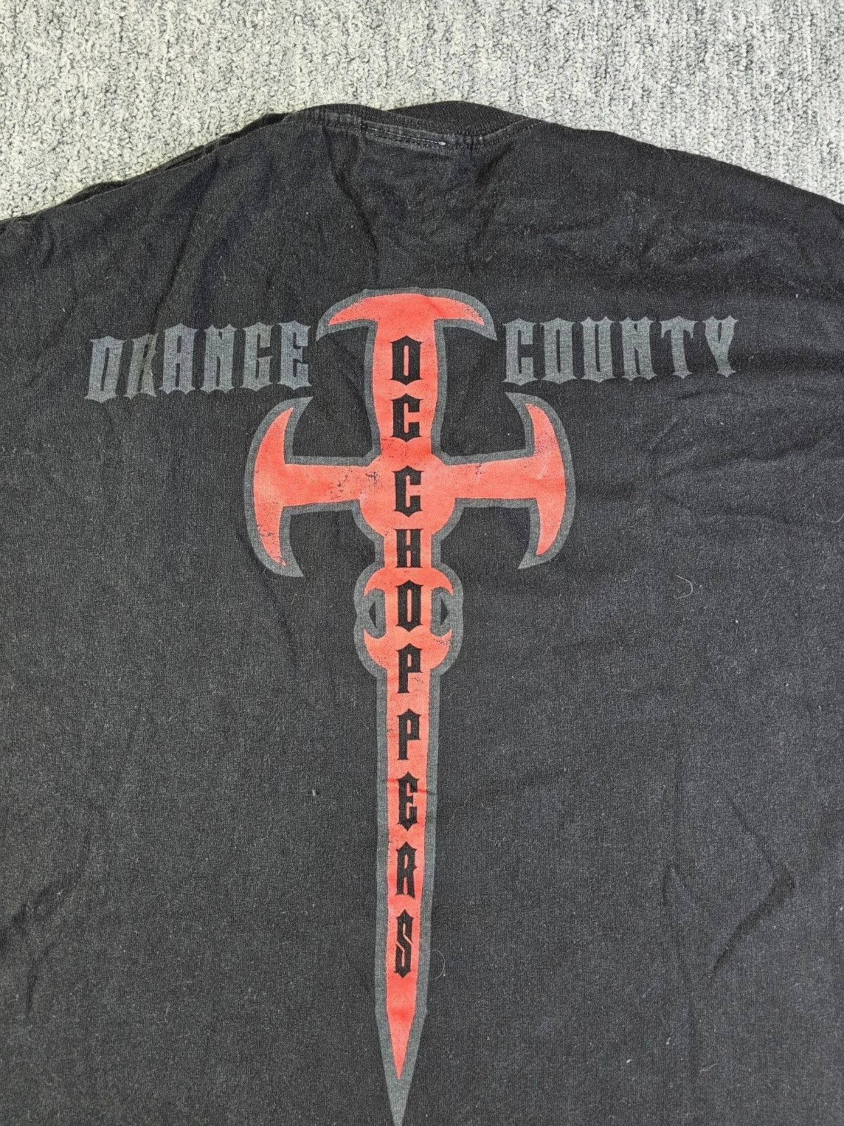Other Orange County Choppers 2003 OCC Biker Graphic Tee Black XL Size US XL / EU 56 / 4 - 6 Thumbnail